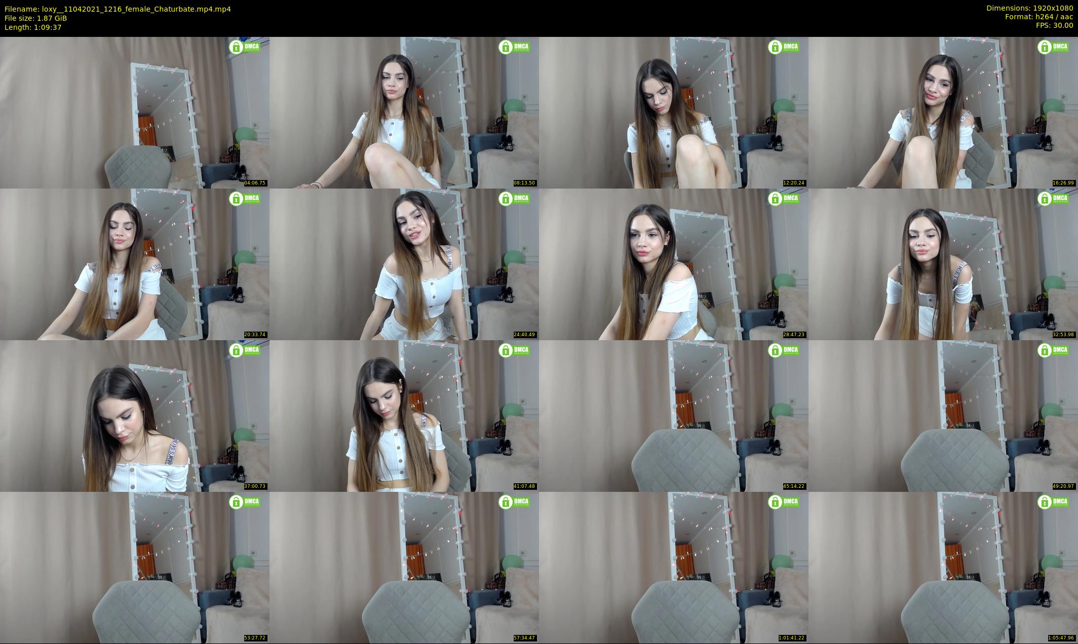 loxy_ — 70 minute Chaturbate female cam show recording, 1080p, Apr 11, 2021