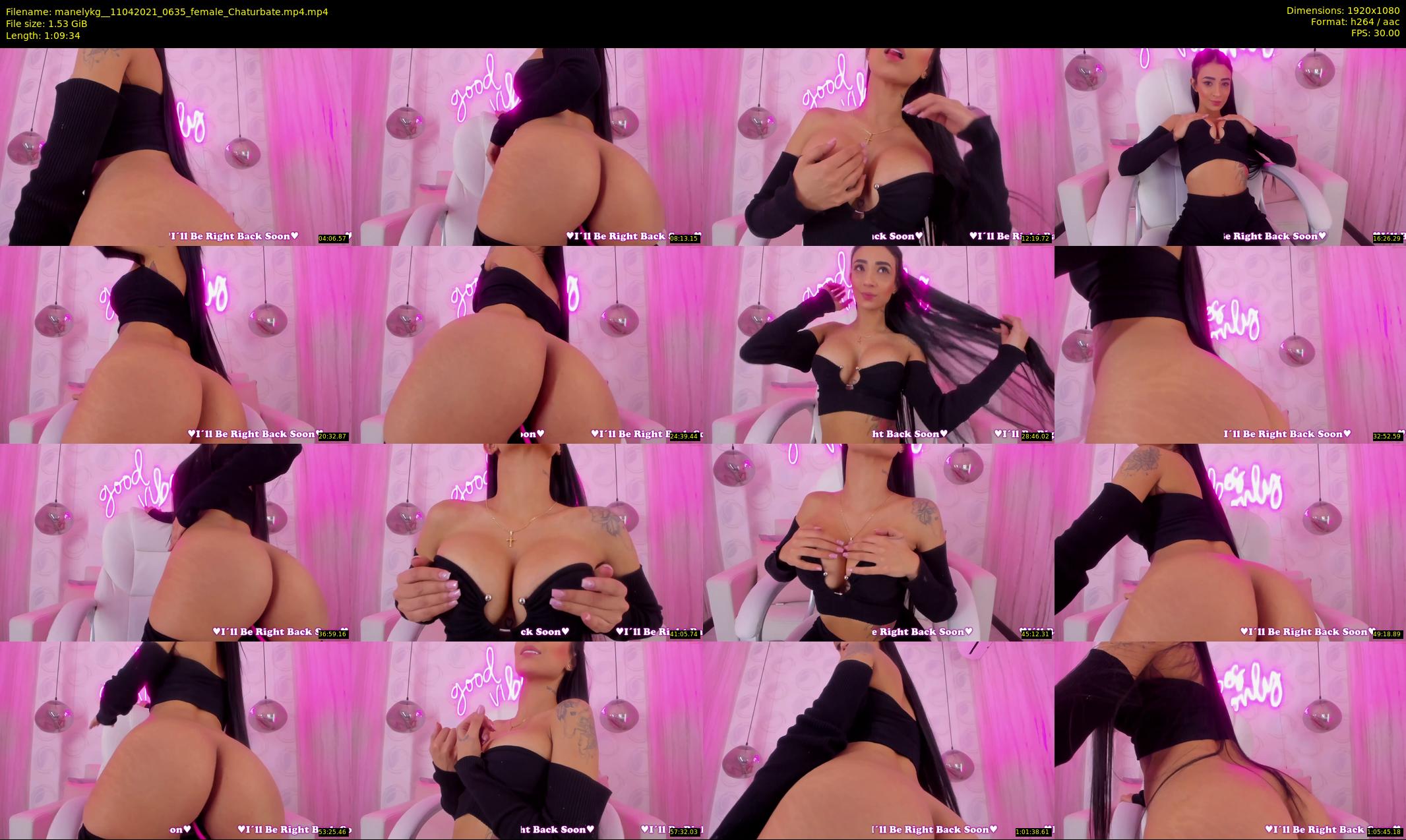 manelykg_ — 70 minute Chaturbate female cam show recording, 1080p, Apr 11, 2021