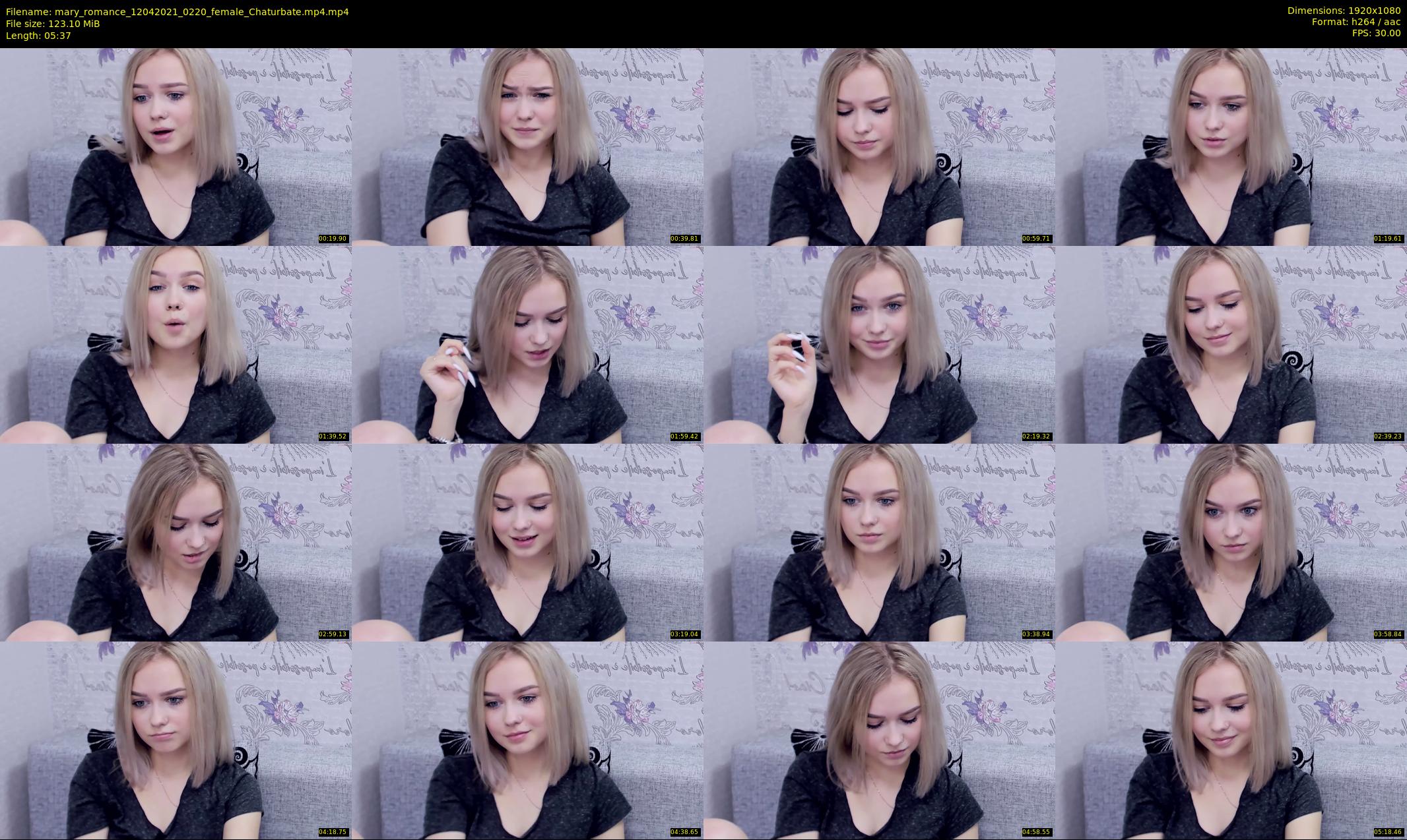 mary_romance — 6 minute Chaturbate female cam show recording, 1080p, Apr 12, 2021