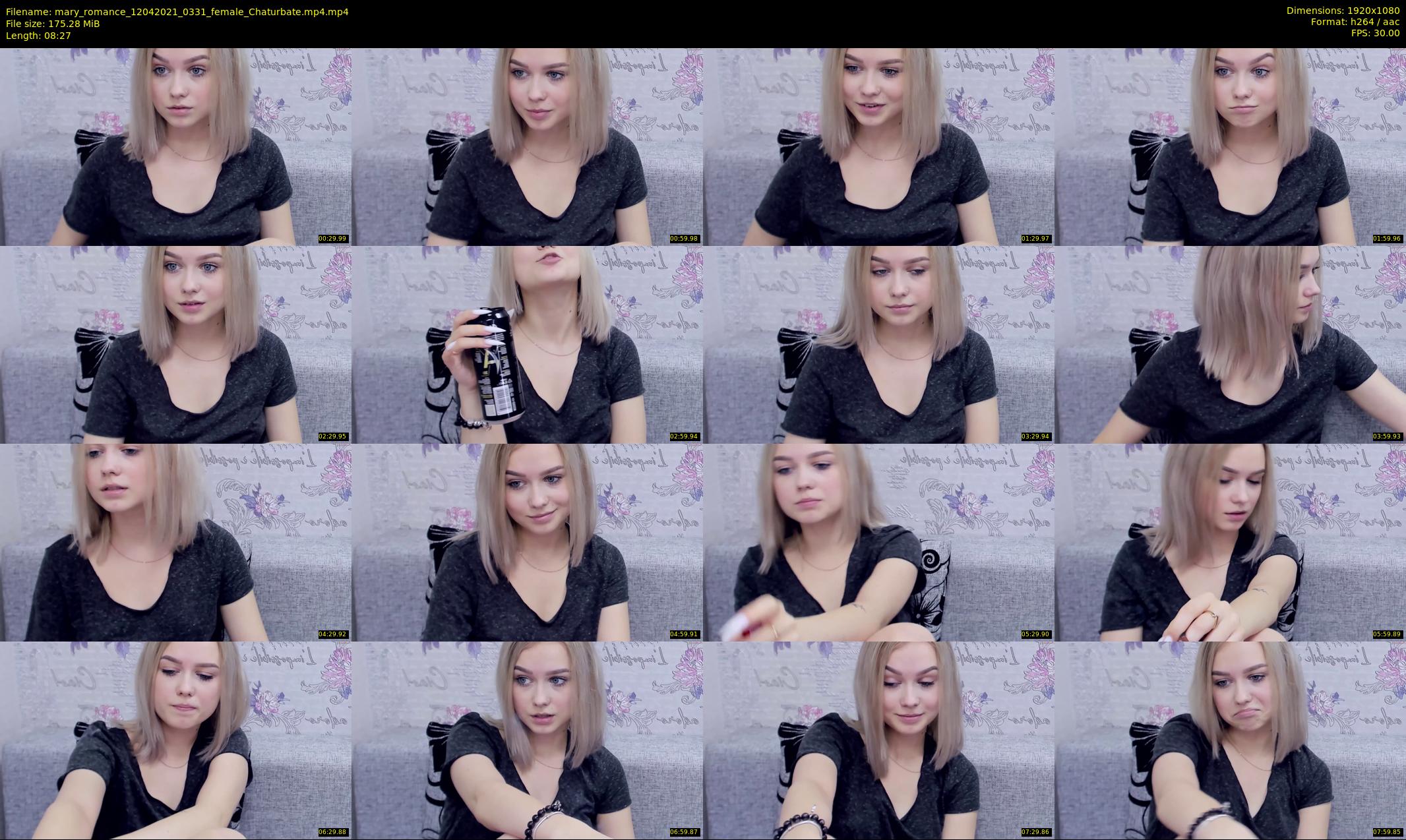 mary_romance — 9 minute Chaturbate female cam show recording, 1080p, Apr 12, 2021