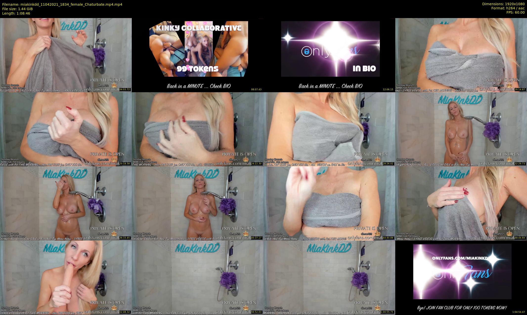 miakinkdd — 69 minute Chaturbate female cam show recording, 1080p, Apr 11, 2021