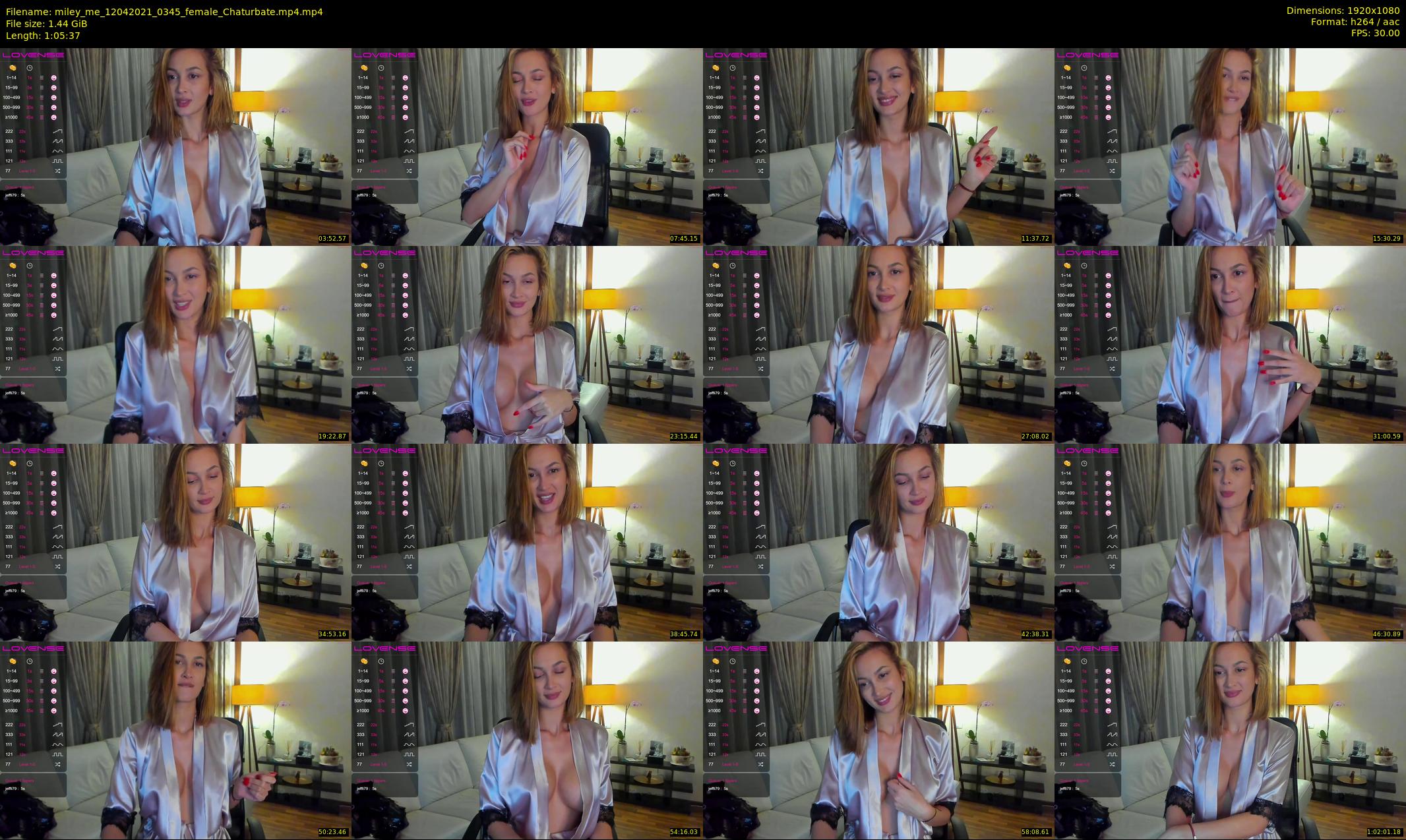 miley_me — 66 minute Chaturbate female cam show recording, 1080p, Apr 12, 2021