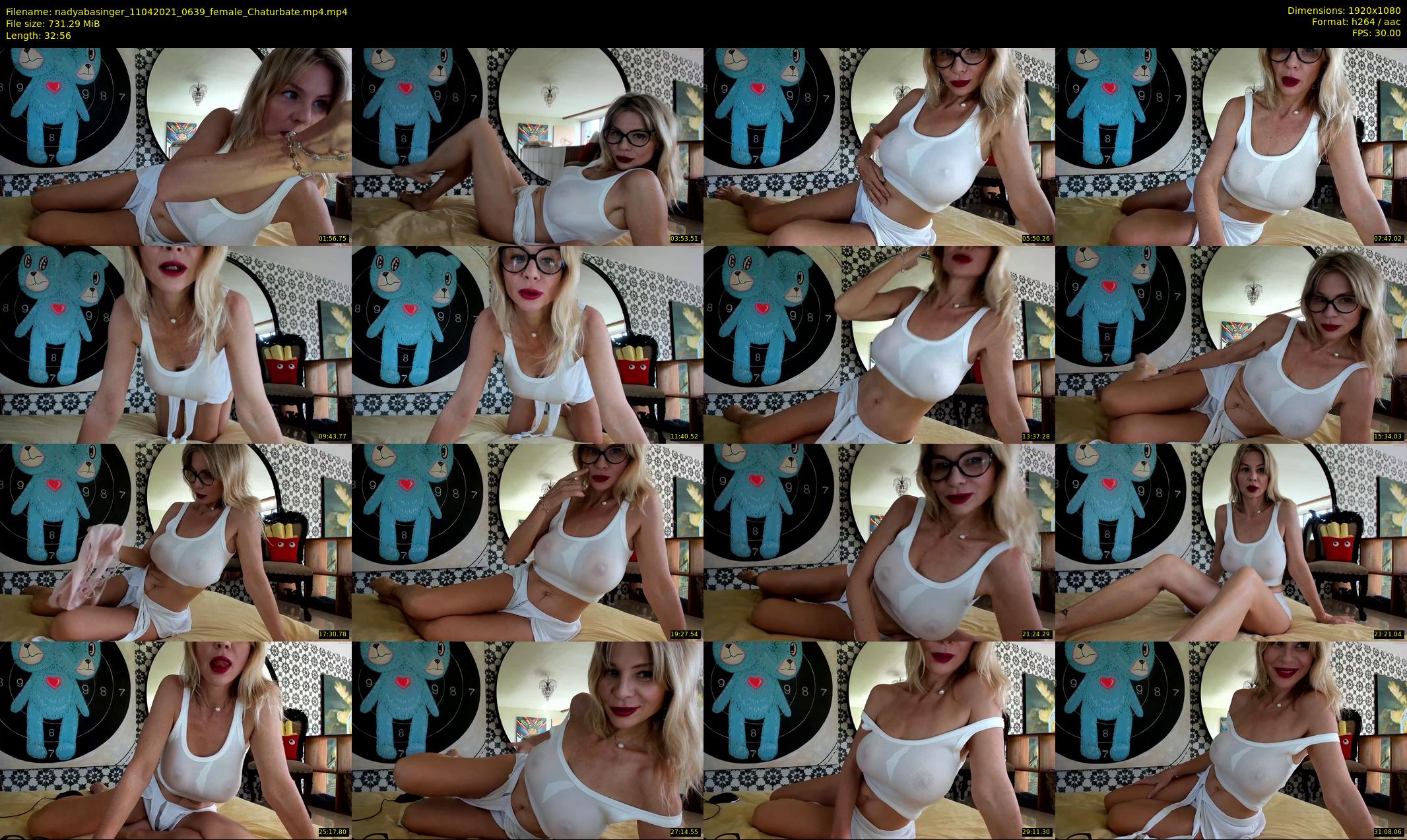 nadyabasinger — 33 minute Chaturbate female cam show recording, 1080p, Apr 11, 2021