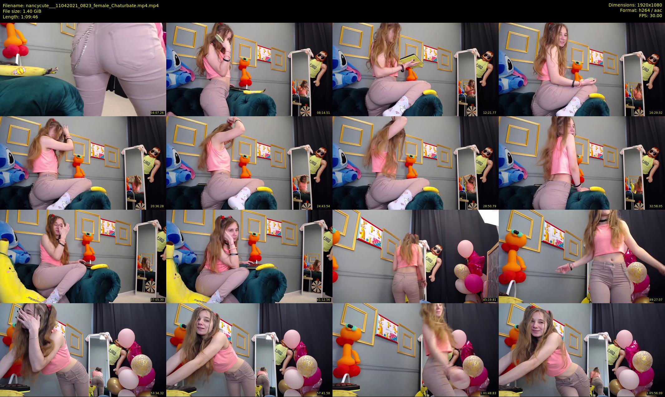 nancycute__ — 70 minute Chaturbate female cam show recording, 1080p, Apr 11, 2021