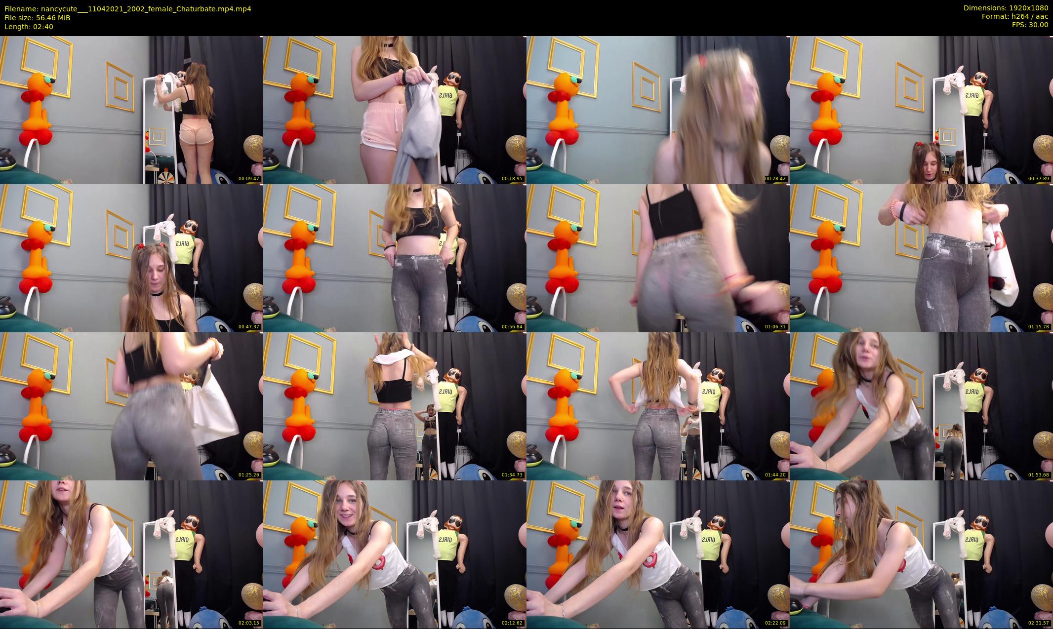 nancycute__ — 3 minute Chaturbate female cam show recording, 1080p, Apr 11, 2021
