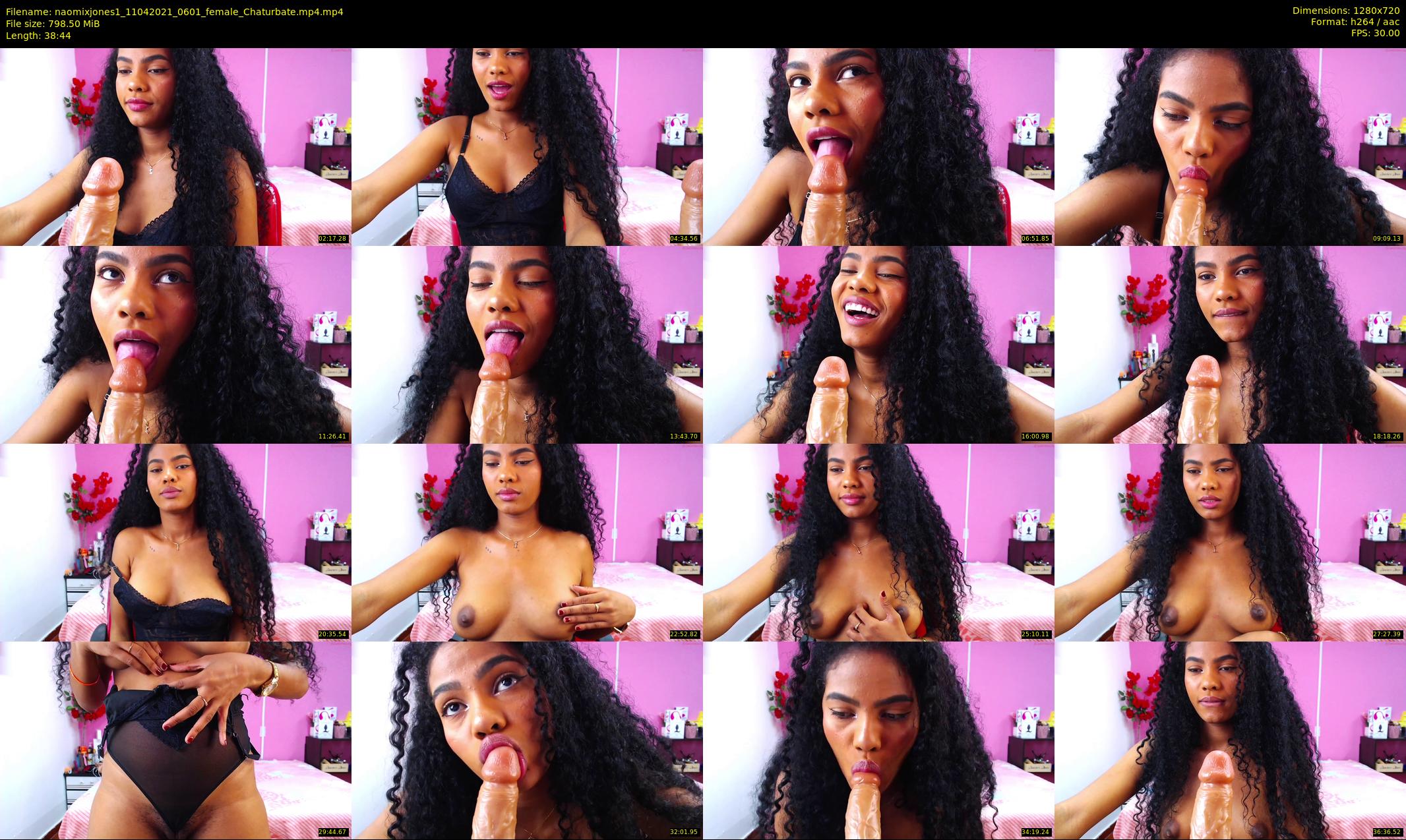 naomixjones1 — 39 minute Chaturbate female cam show recording, 720p, Apr 11, 2021