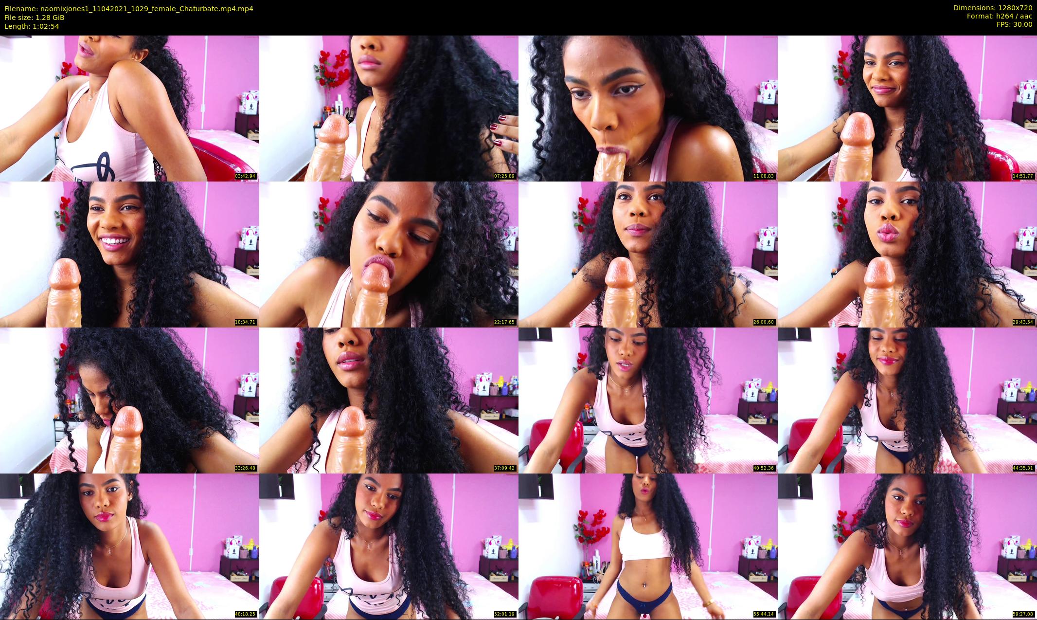 naomixjones1 — 63 minute Chaturbate female cam show recording, 720p, Apr 11, 2021