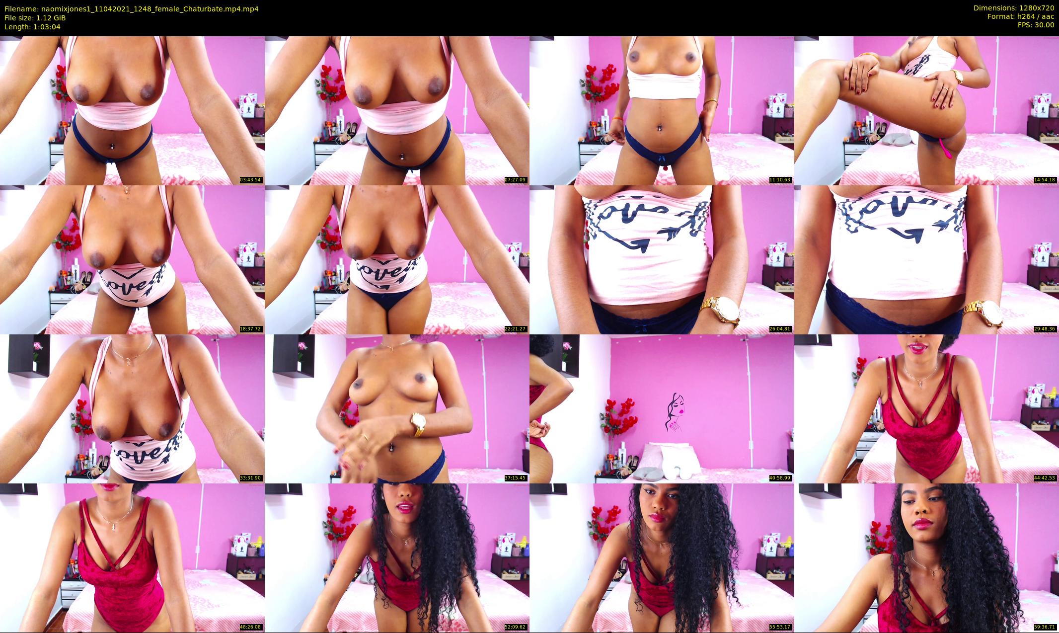 naomixjones1 — 64 minute Chaturbate female cam show recording, 720p, Apr 11, 2021