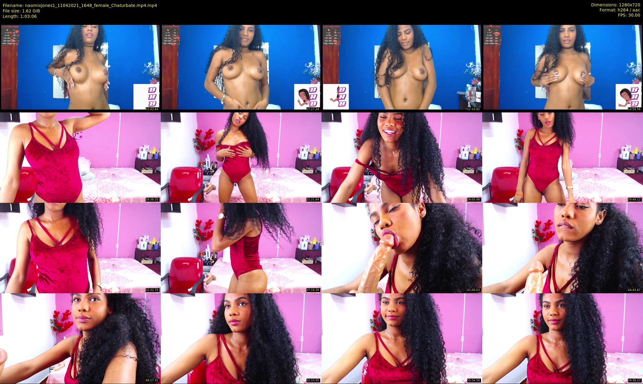 naomixjones1 — 64 minute Chaturbate female cam show recording, 720p, Apr 11, 2021
