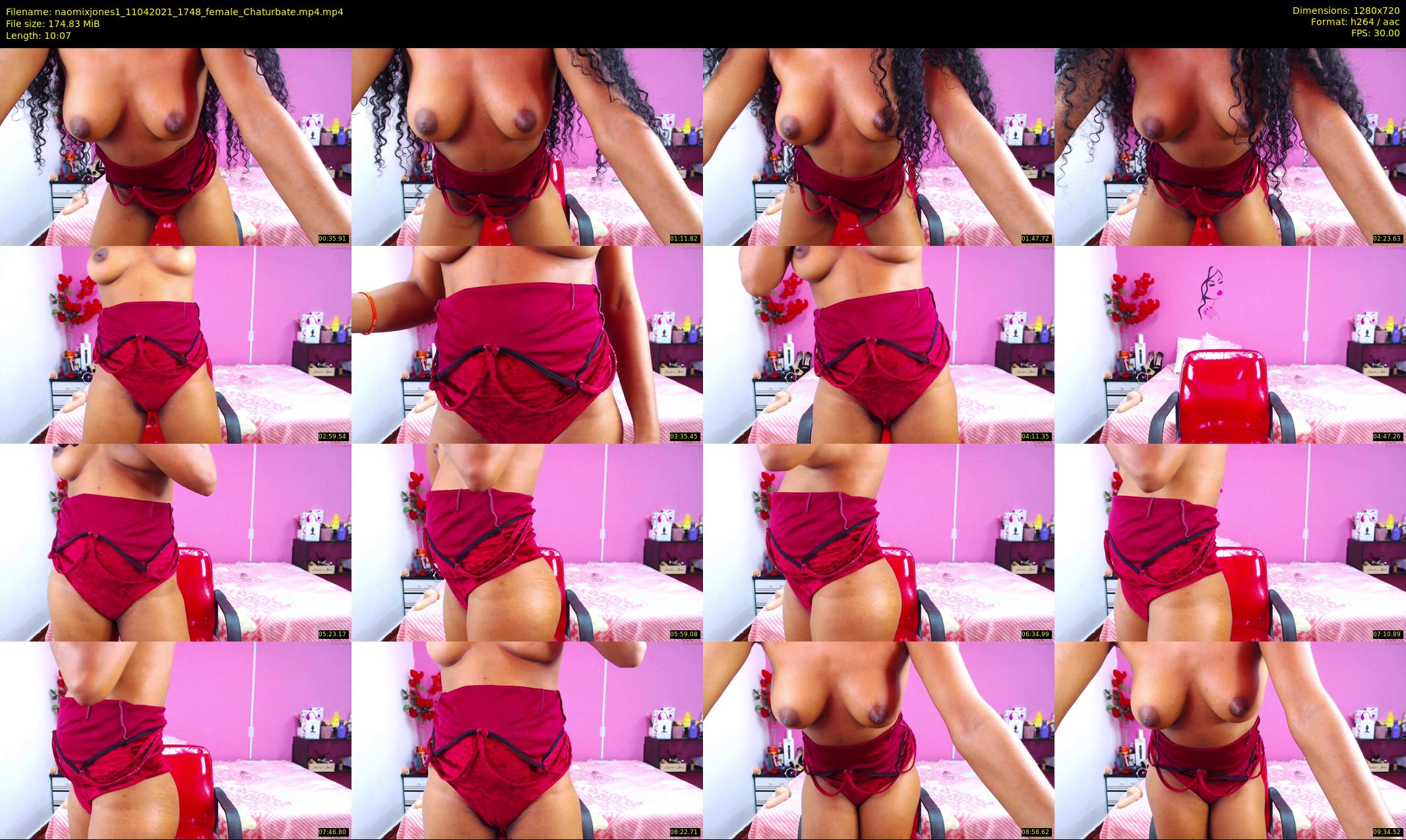 naomixjones1 — 11 minute Chaturbate female cam show recording, 720p, Apr 11, 2021