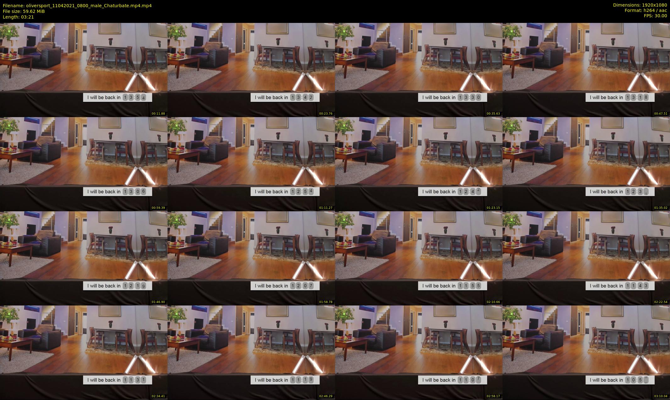 oliversport — 4 minute Chaturbate male cam show recording, 1080p, Apr 11, 2021