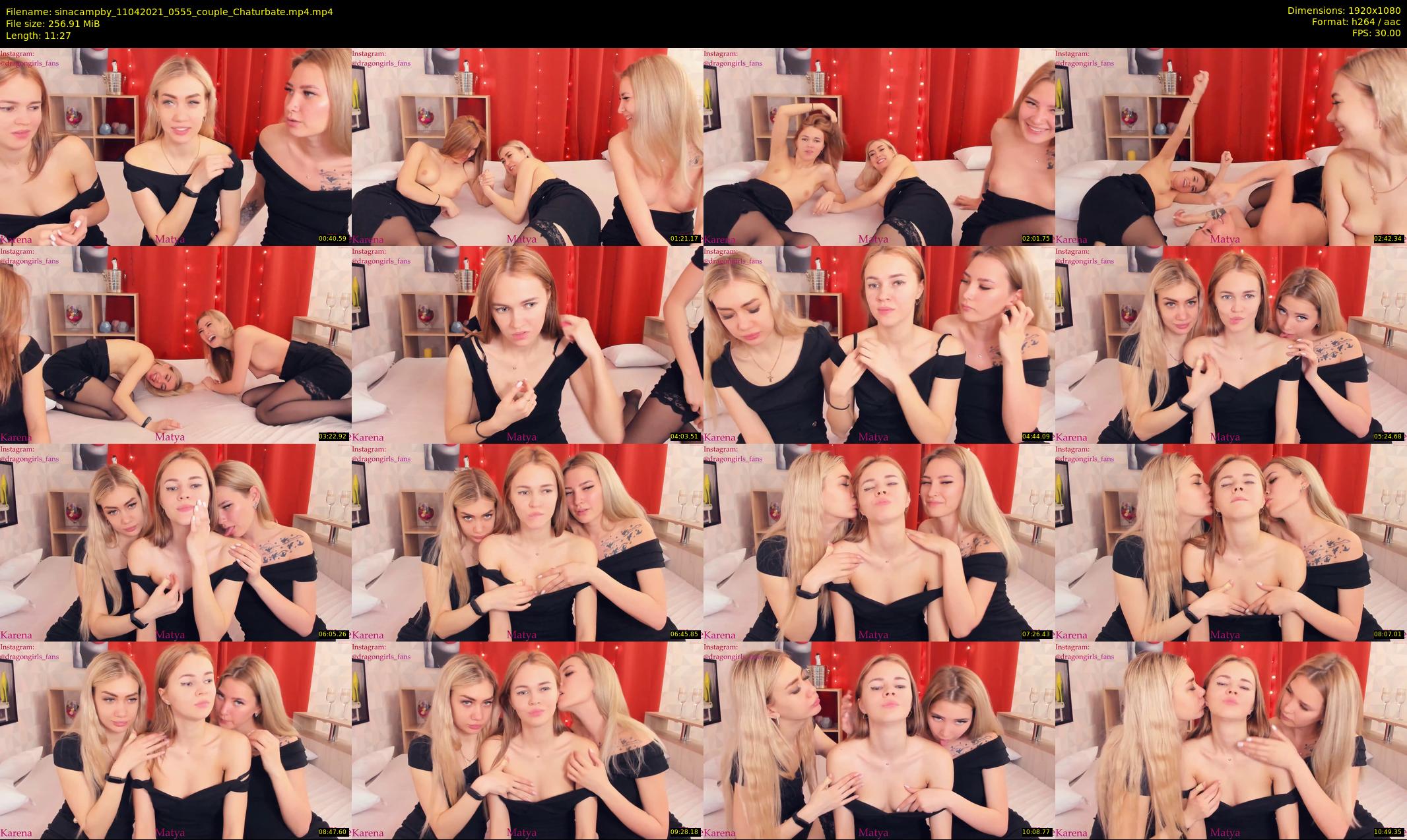 sinacampby — 12 minute Chaturbate couple cam show recording, 1080p, Apr 11, 2021
