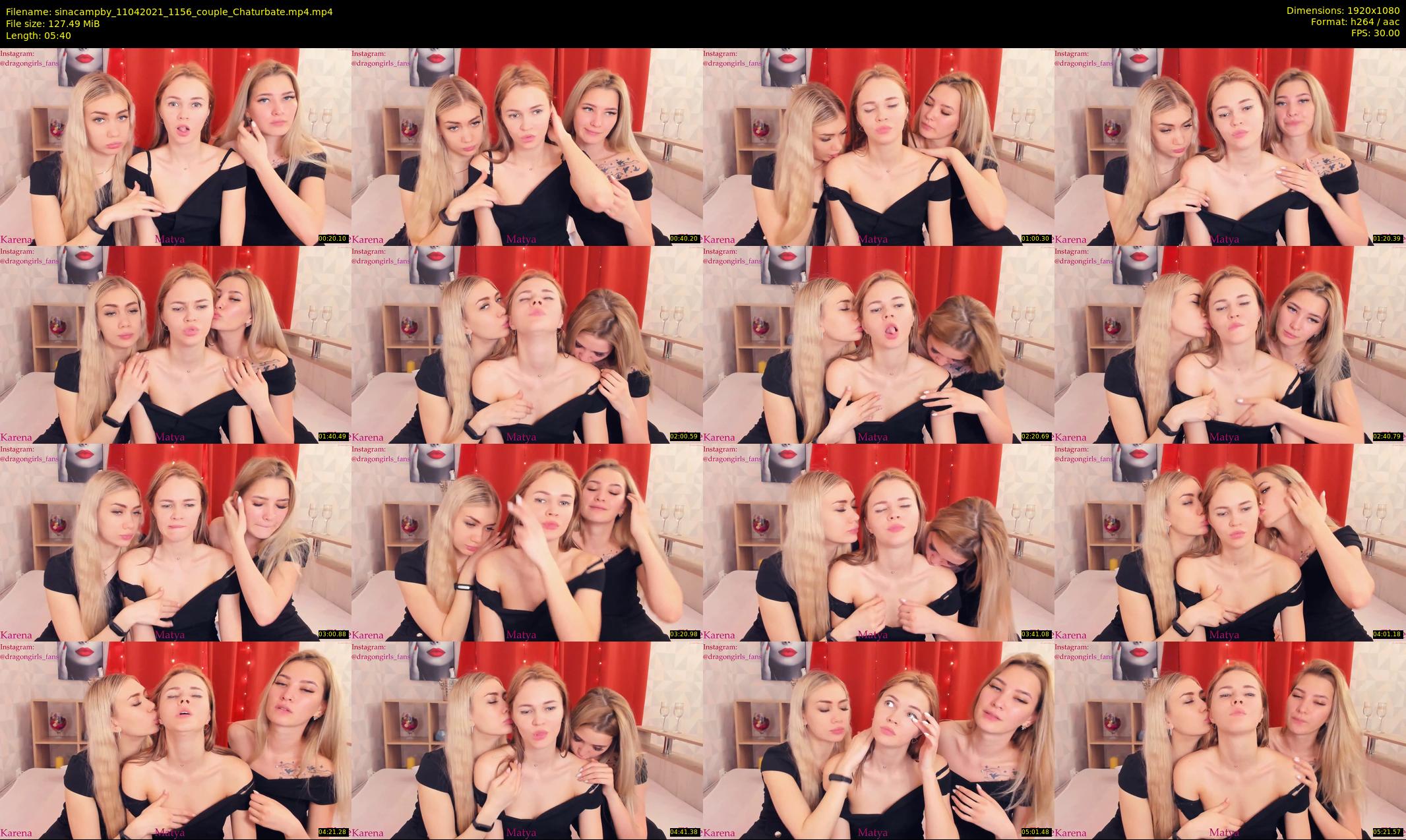 sinacampby — 6 minute Chaturbate couple cam show recording, 1080p, Apr 11, 2021