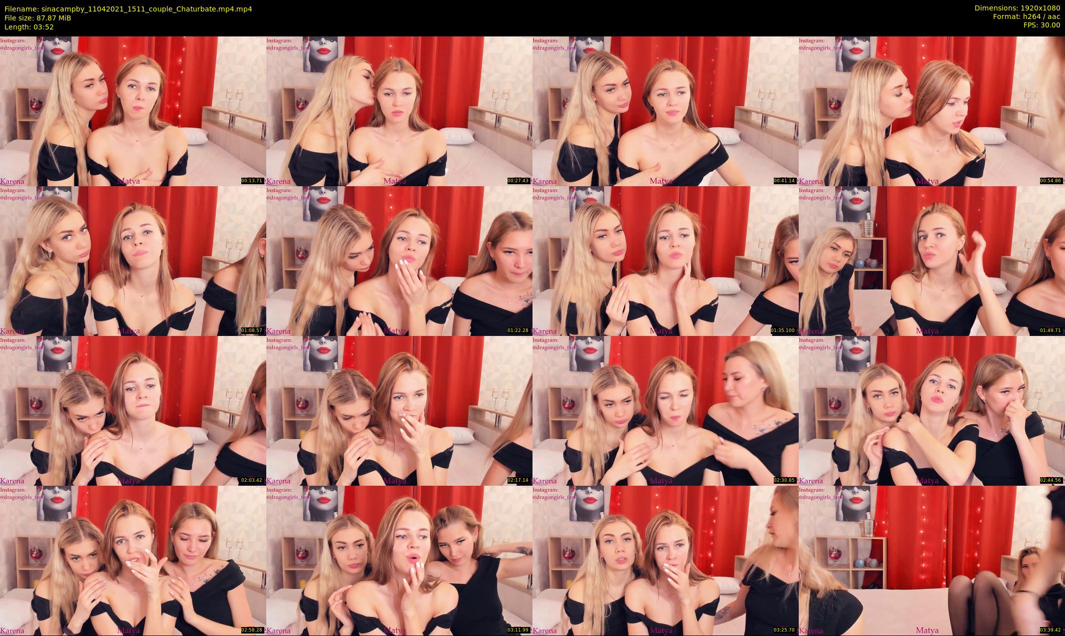 sinacampby — 4 minute Chaturbate couple cam show recording, 1080p, Apr 11, 2021