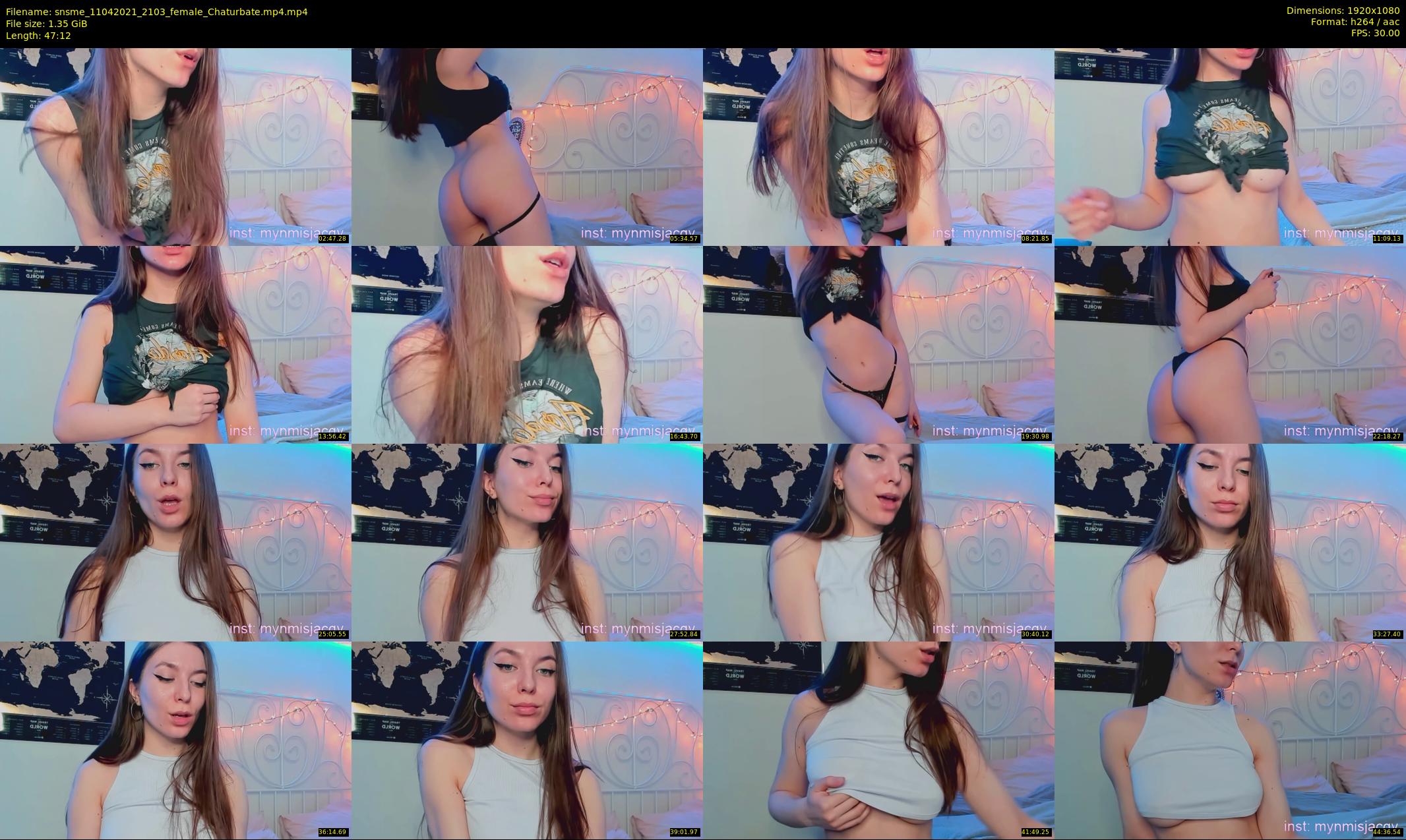 snsme — 48 minute Chaturbate female cam show recording, 1080p, Apr 11, 2021