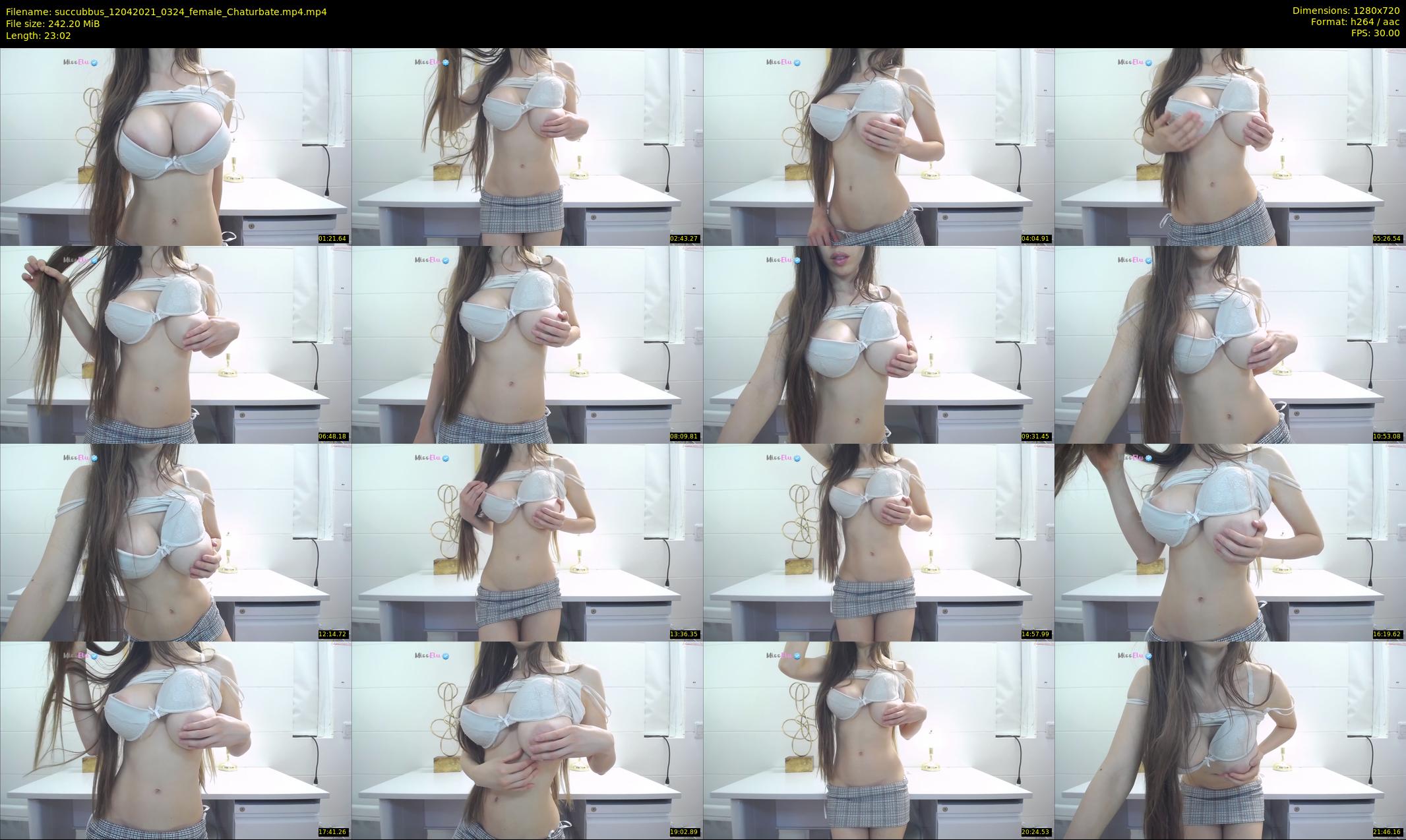 succubbus — 24 minute Chaturbate female cam show recording, 720p, Apr 12, 2021