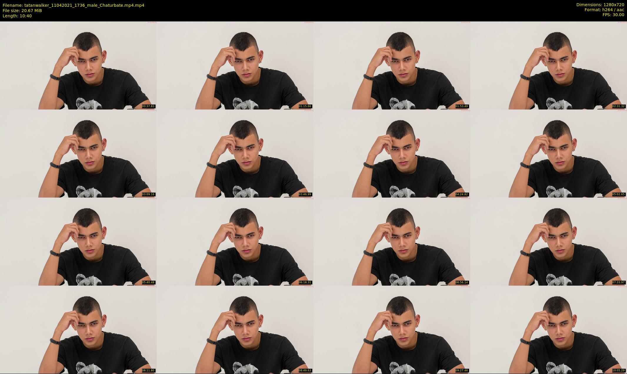 tatanwalker — 11 minute Chaturbate male cam show recording, 720p, Apr 11, 2021