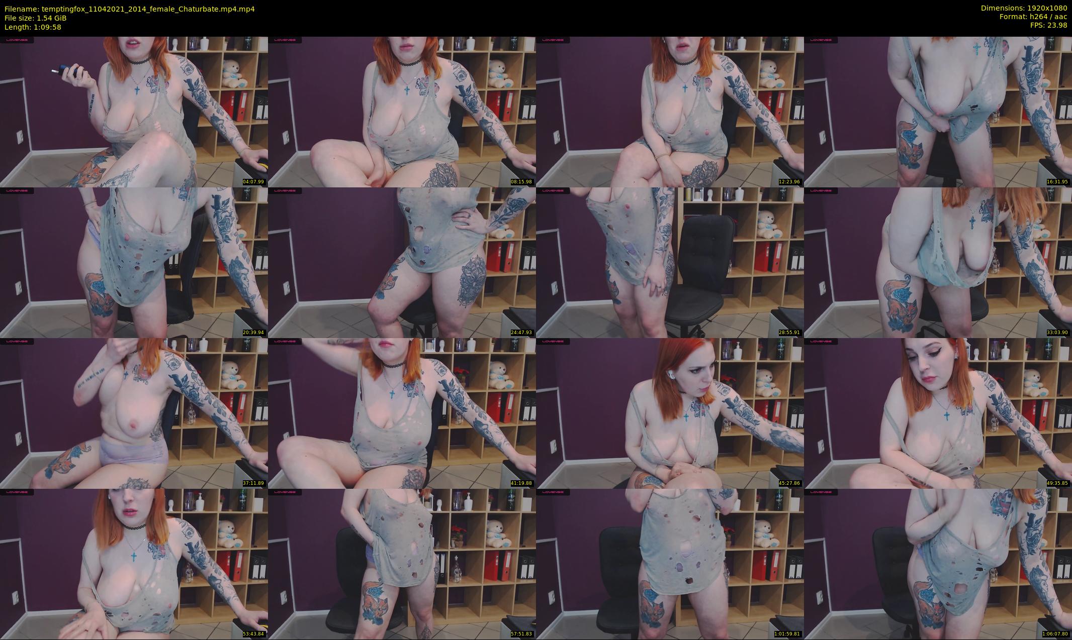 temptingfox — 70 minute Chaturbate female cam show recording, 1080p, Apr 11, 2021
