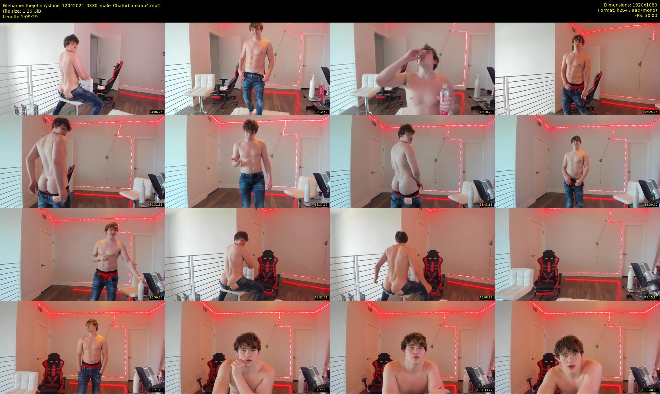 thejohnnystone — 70 minute Chaturbate male cam show recording, 1080p, Apr 12, 2021