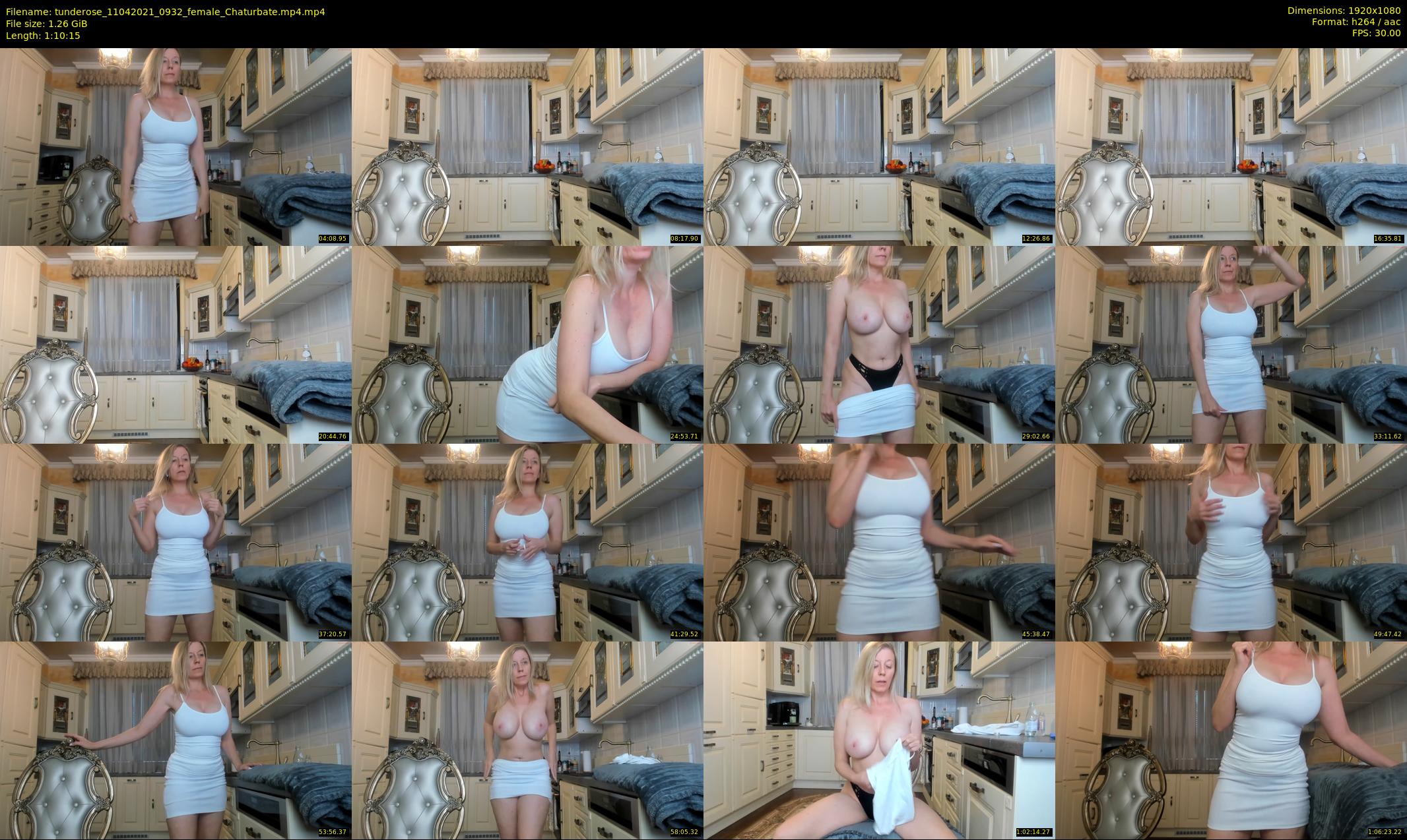 tunderose — 71 minute Chaturbate female cam show recording, 1080p, Apr 11, 2021