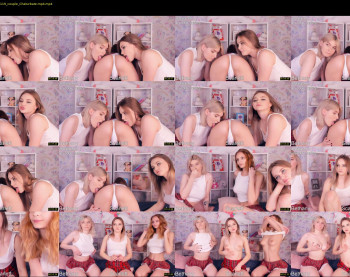 unicorngirls — 6 minute Chaturbate couple cam show recording, 1080p, Apr 12, 2021