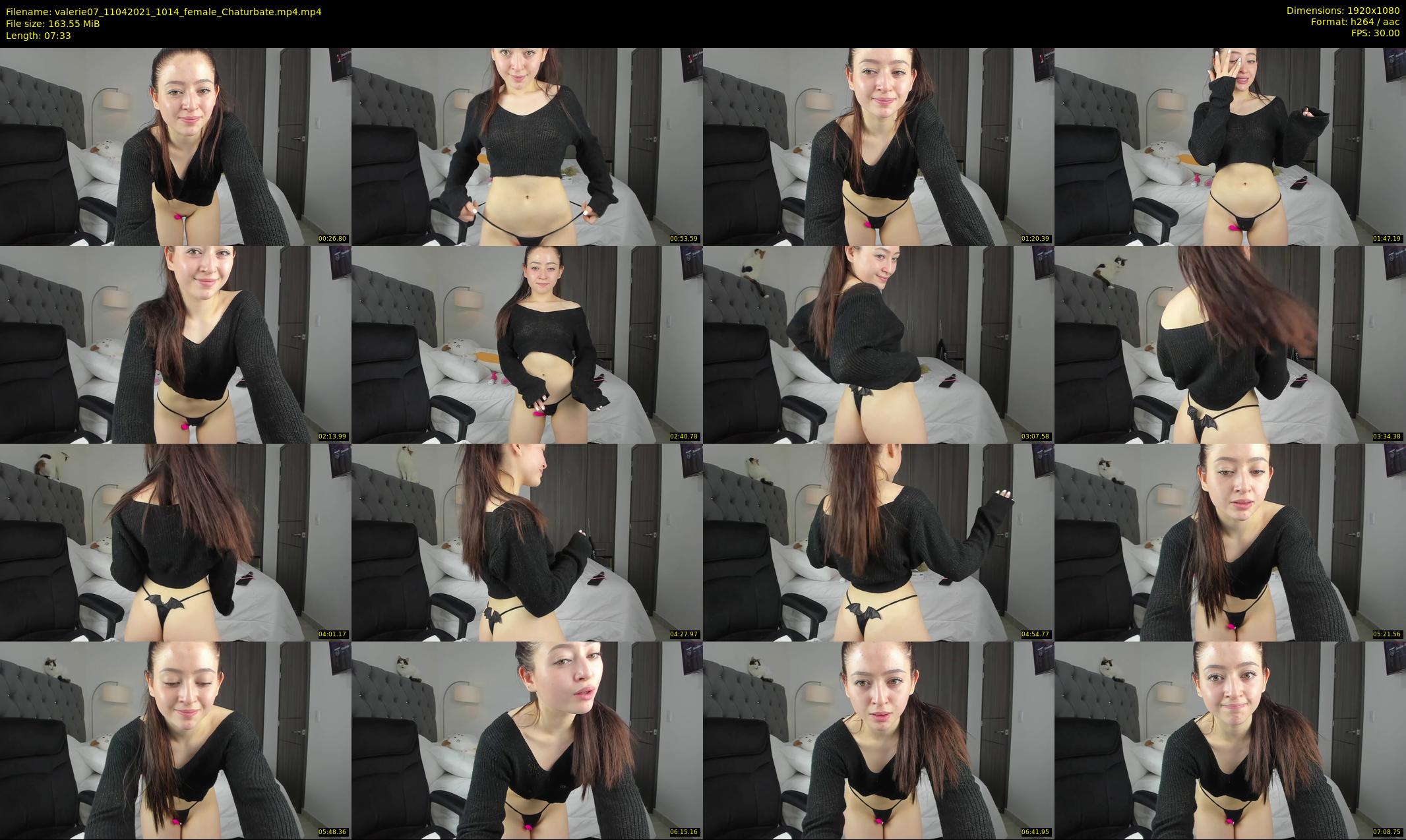 valerie07 — 8 minute Chaturbate female cam show recording, 1080p, Apr 11, 2021