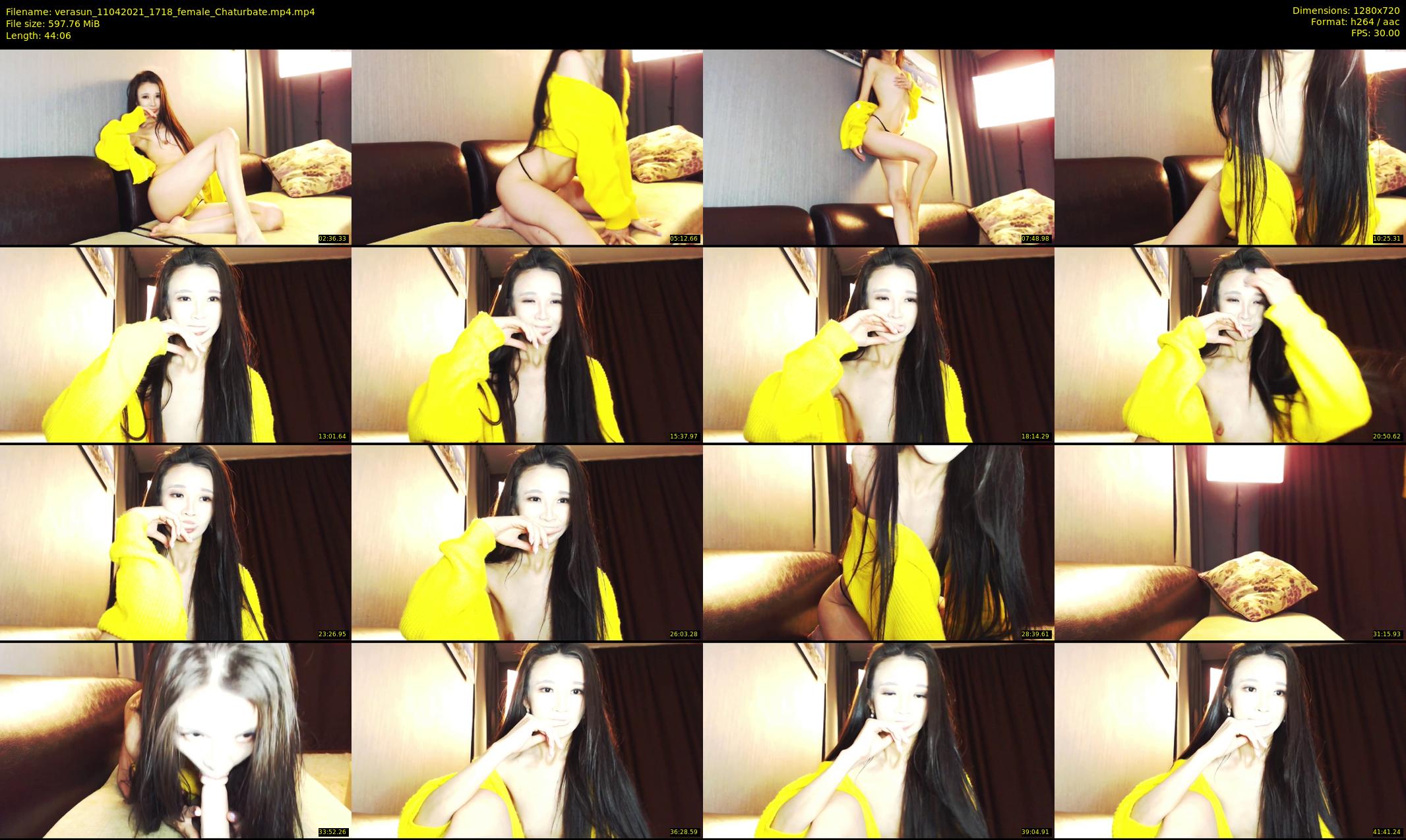 verasun — 45 minute Chaturbate female cam show recording, 720p, Apr 11, 2021