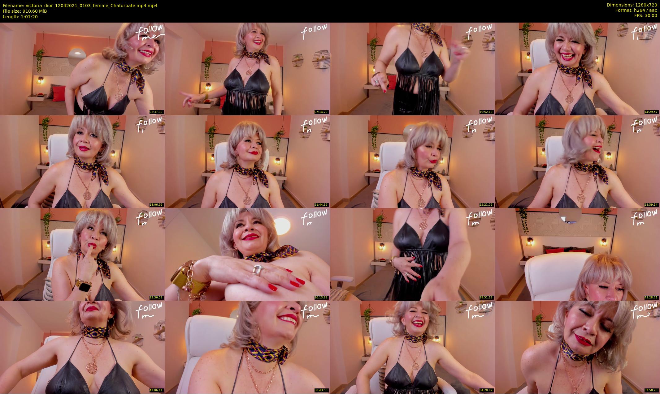 victoria_dior — 62 minute Chaturbate female cam show recording, 720p, Apr 12, 2021