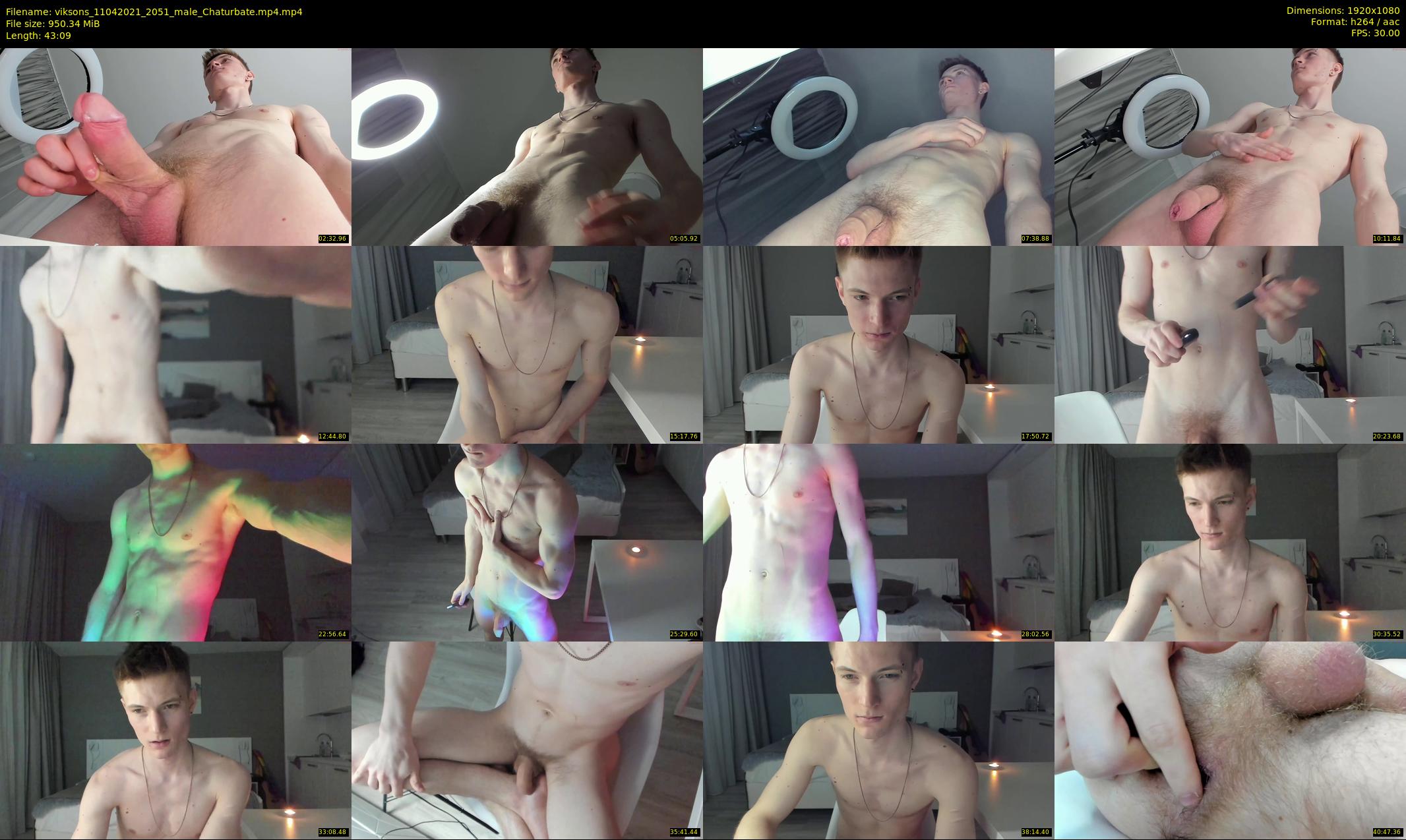 viksons — 44 minute Chaturbate male cam show recording, 1080p, Apr 11, 2021