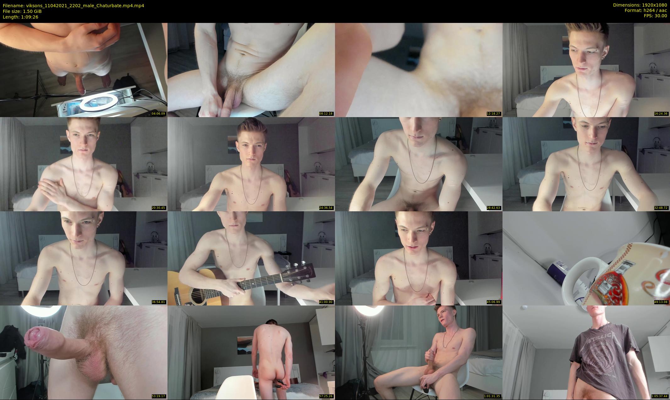 viksons — 70 minute Chaturbate male cam show recording, 1080p, Apr 11, 2021