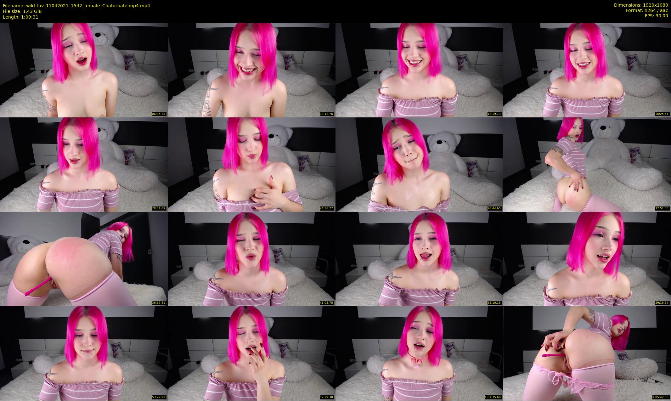 wild_lov — 70 minute Chaturbate female cam show recording, 1080p, Apr 11, 2021