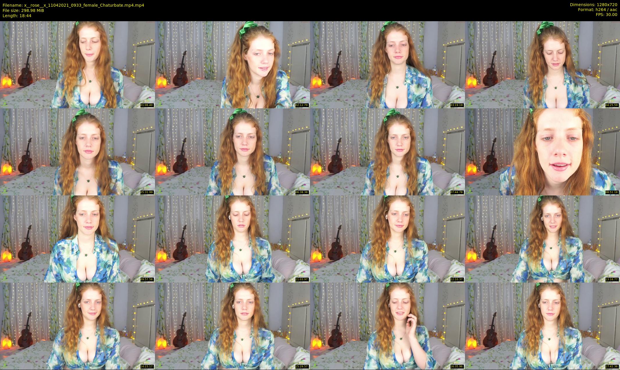 x__rose__x — 19 minute Chaturbate female cam show recording, 720p, Apr 11, 2021