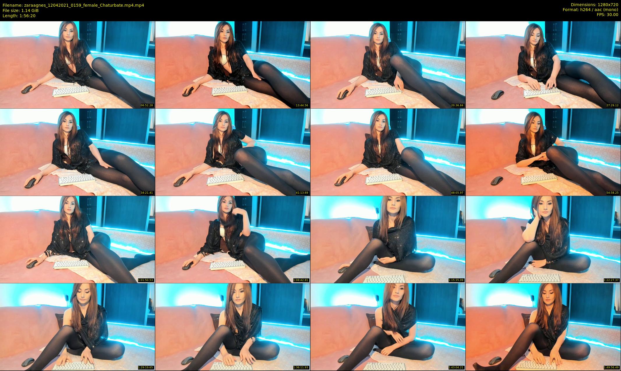 zaraagnes — 117 minute Chaturbate female cam show recording, 720p, Apr 12, 2021