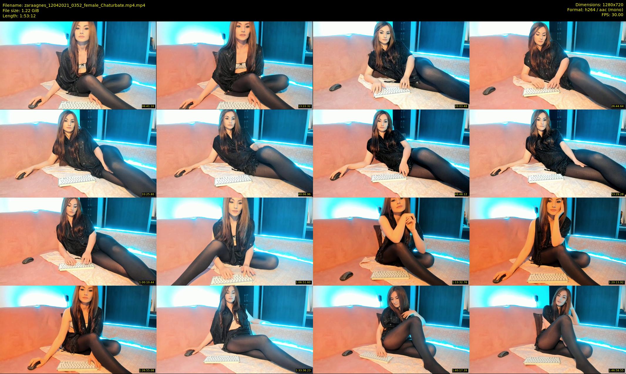 zaraagnes — 114 minute Chaturbate female cam show recording, 720p, Apr 12, 2021
