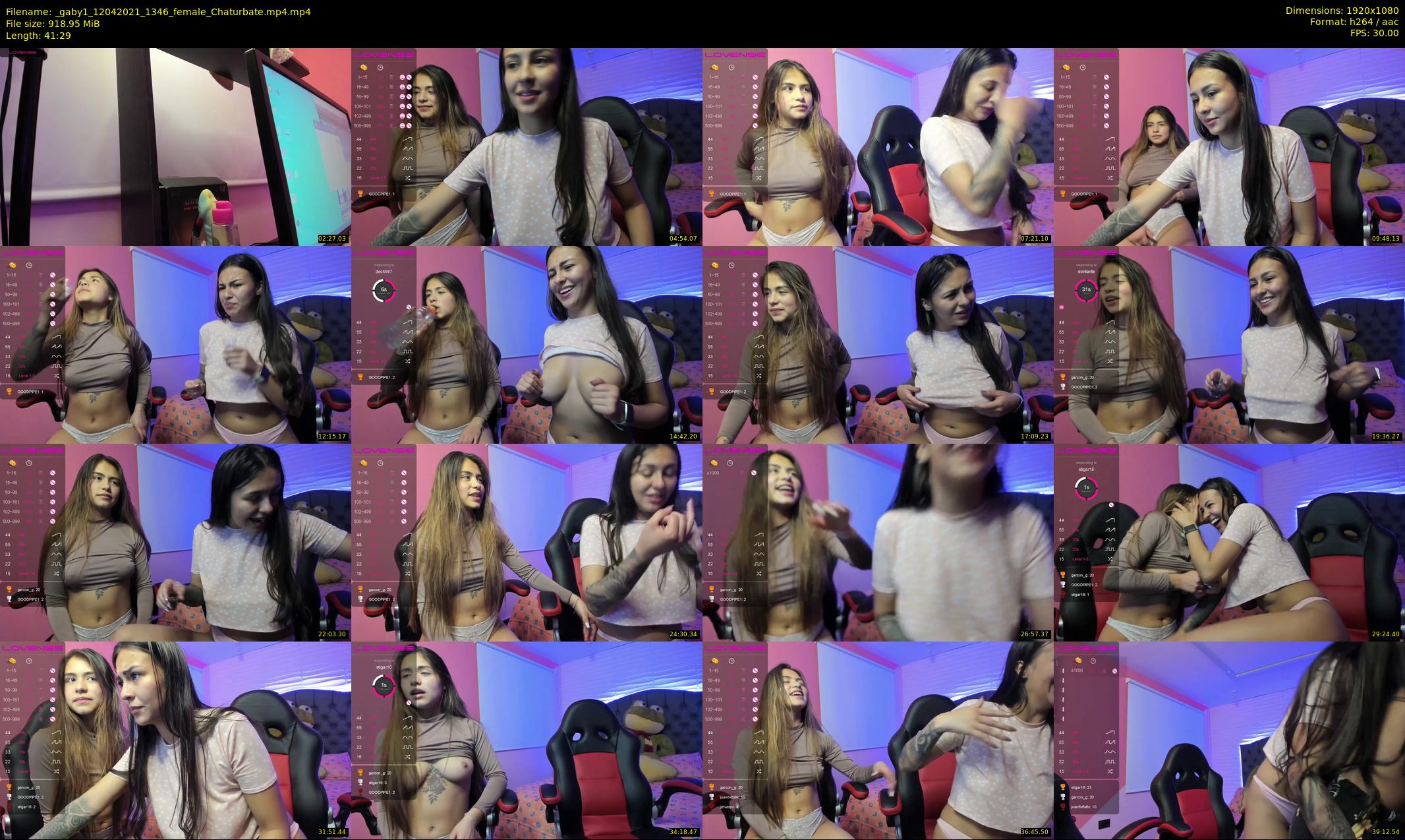 _gaby1 — 42 minute Chaturbate female cam show recording, 1080p, Apr 12, 2021