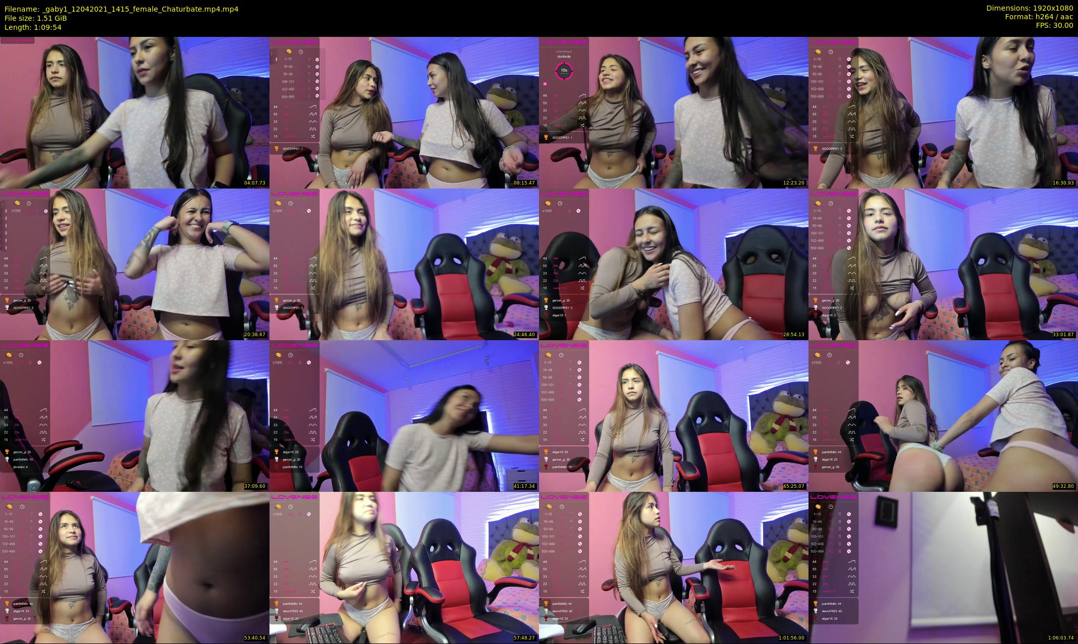 _gaby1 — 70 minute Chaturbate female cam show recording, 1080p, Apr 12, 2021