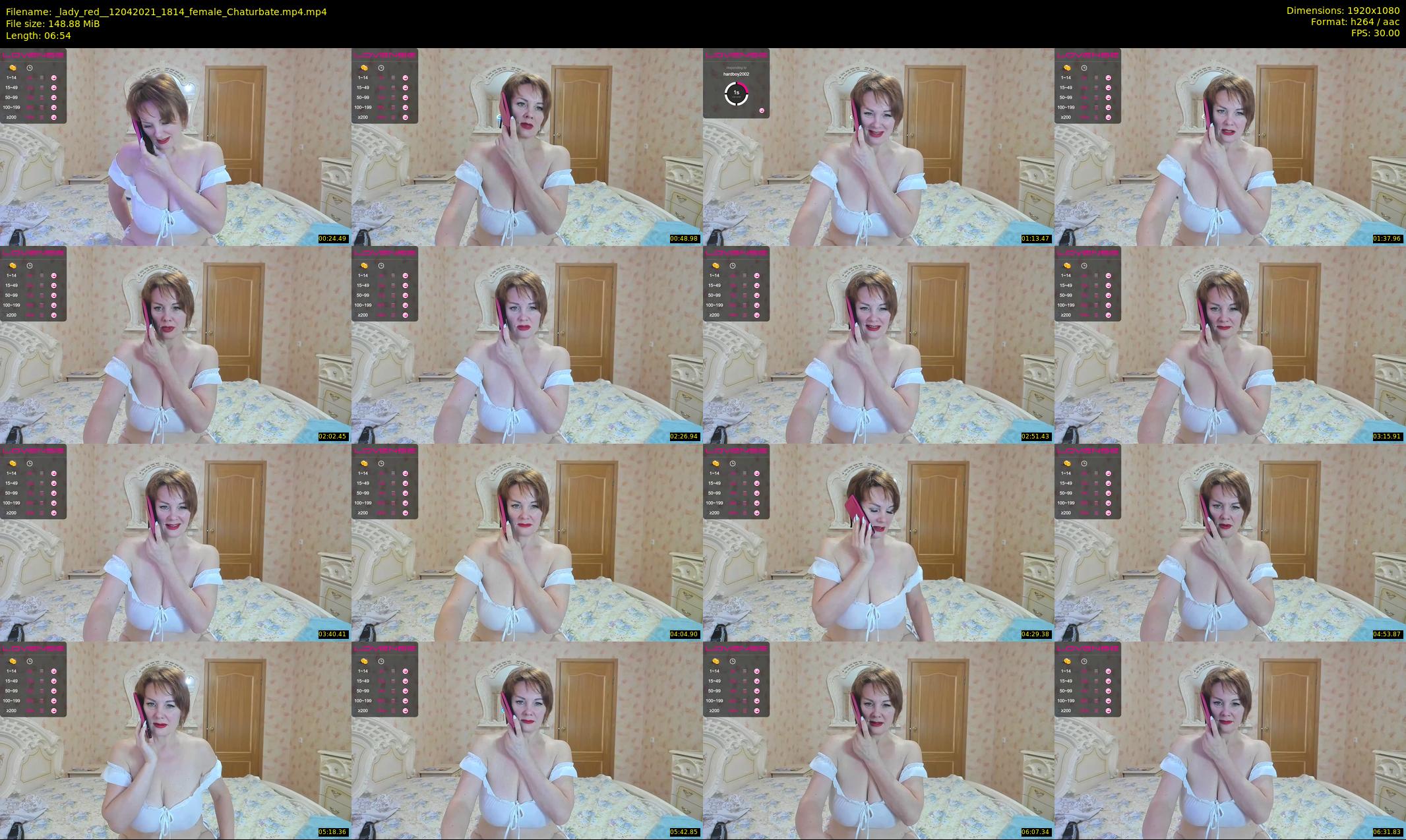 _lady_red_ — 7 minute Chaturbate female cam show recording, 1080p, Apr 12, 2021