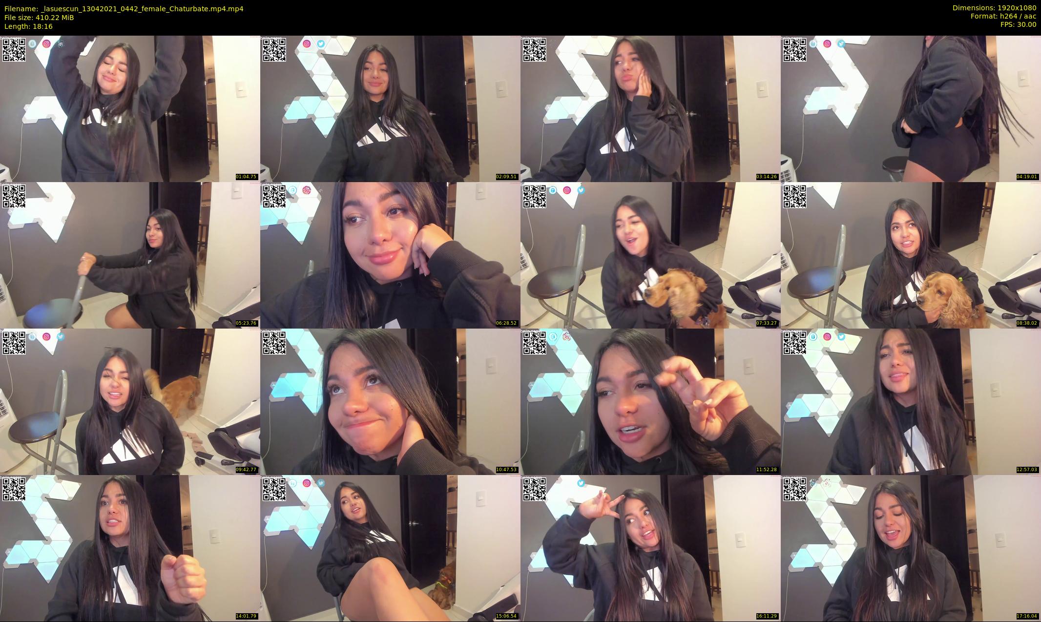 _lasuescun — 19 minute Chaturbate female cam show recording, 1080p, Apr 13, 2021