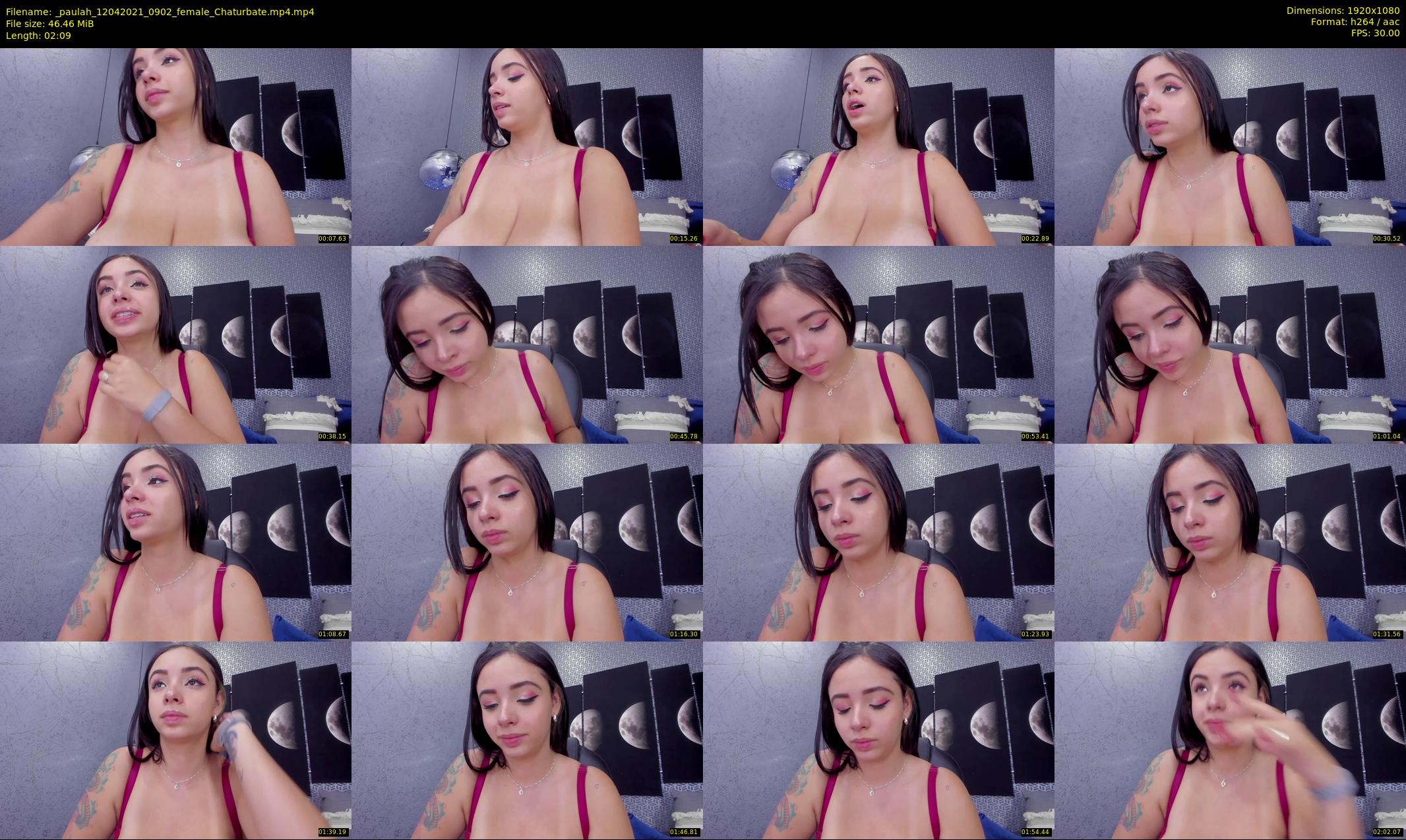 _paulah — 3 minute Chaturbate female cam show recording, 1080p, Apr 12, 2021