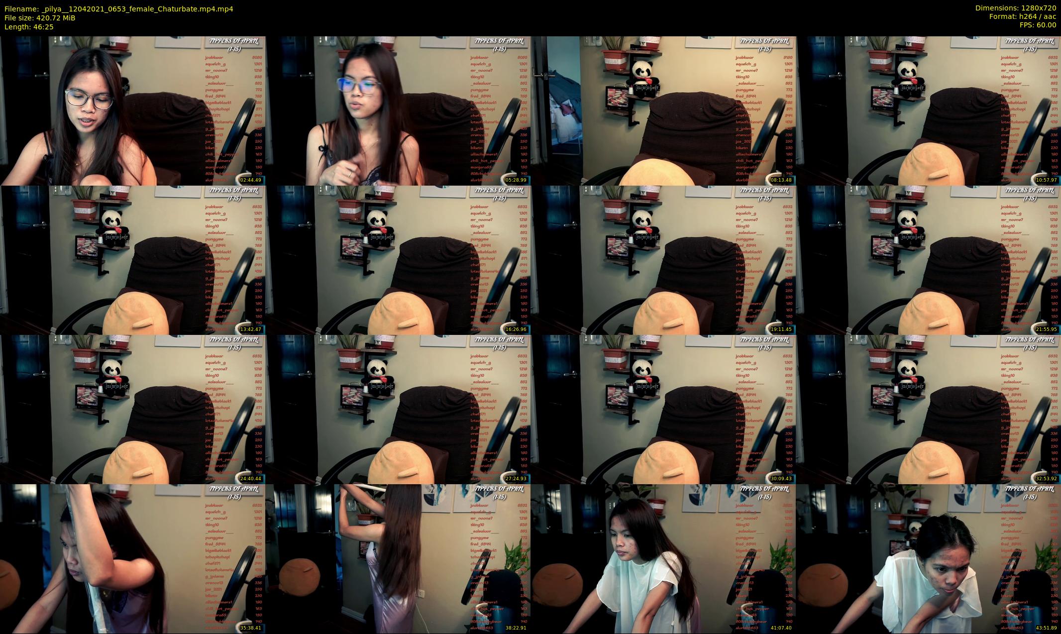 _pilya_ — 47 minute Chaturbate female cam show recording, 720p, Apr 12, 2021