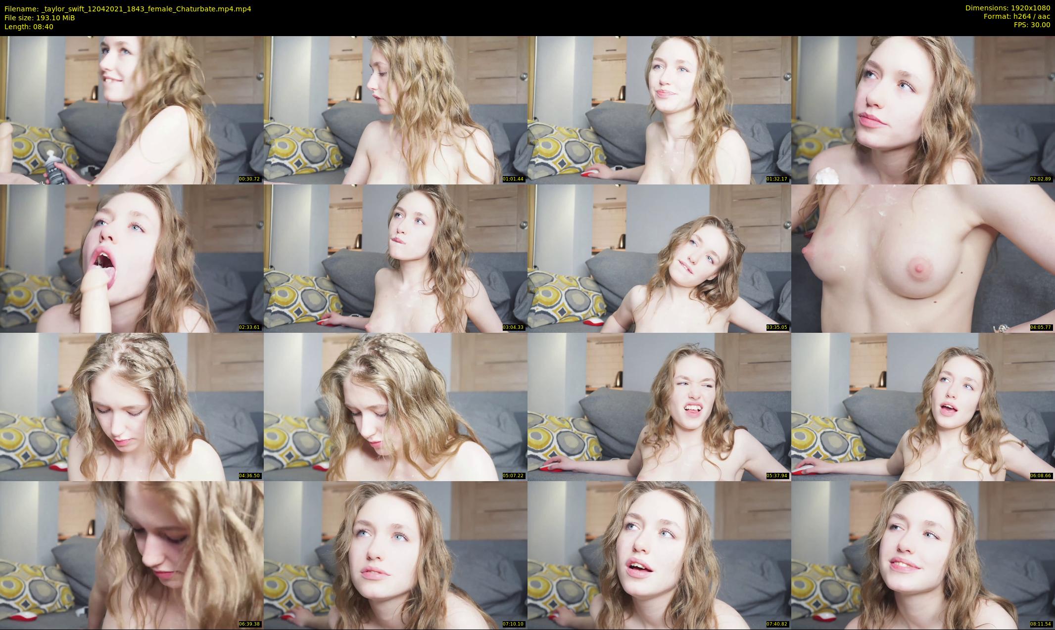 _taylor_swift — 9 minute Chaturbate female cam show recording, 1080p, Apr 12, 2021