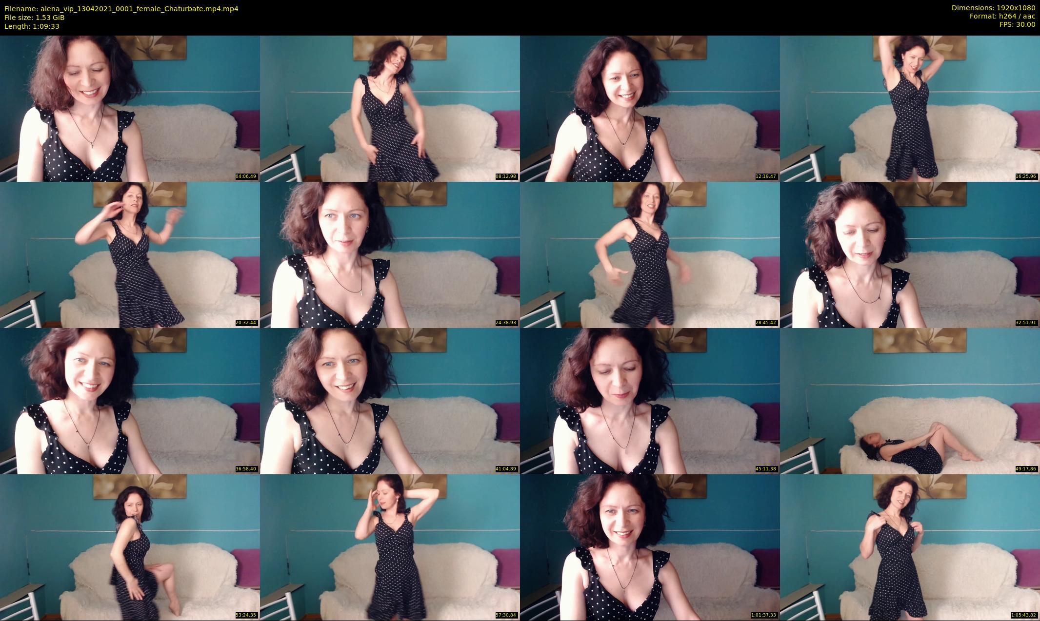 alena_vip — 70 minute Chaturbate female cam show recording, 1080p, Apr 13, 2021