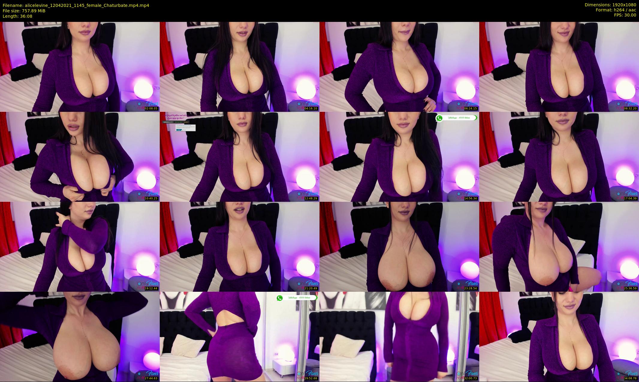 alicelevine — 37 minute Chaturbate female cam show recording, 1080p, Apr 12, 2021