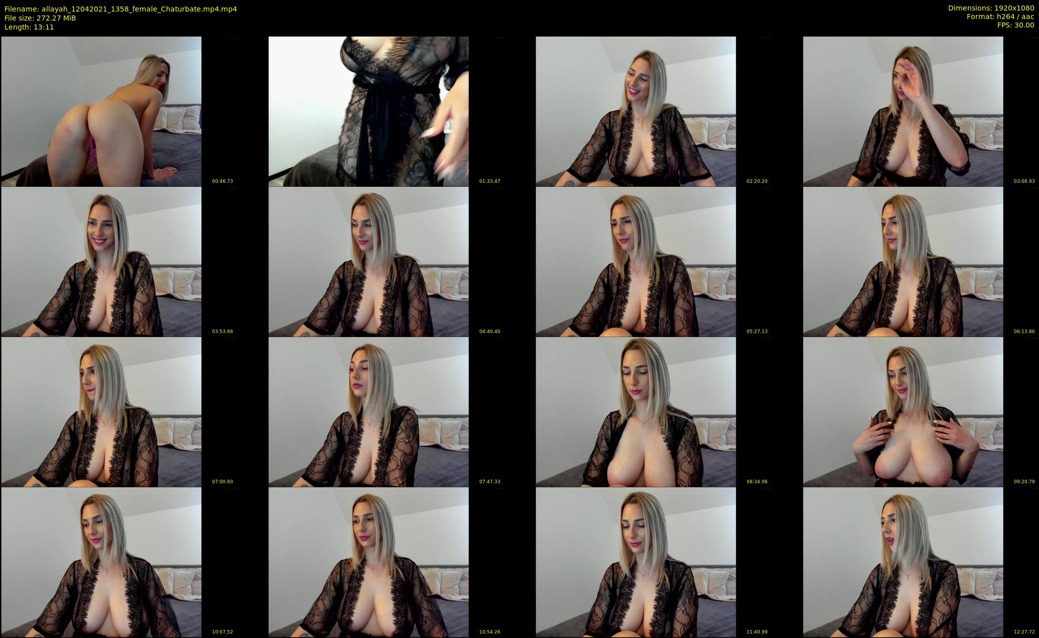 allayah — 14 minute Chaturbate female cam show recording, 1080p, Apr 12, 2021