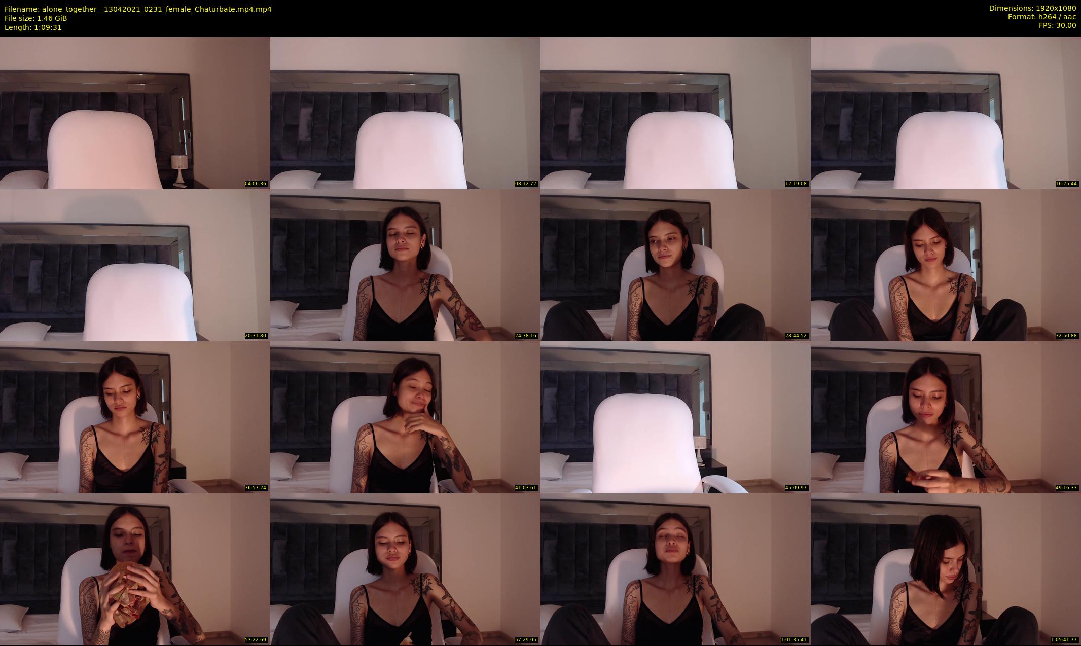 alone_together_ — 70 minute Chaturbate female cam show recording, 1080p, Apr 13, 2021