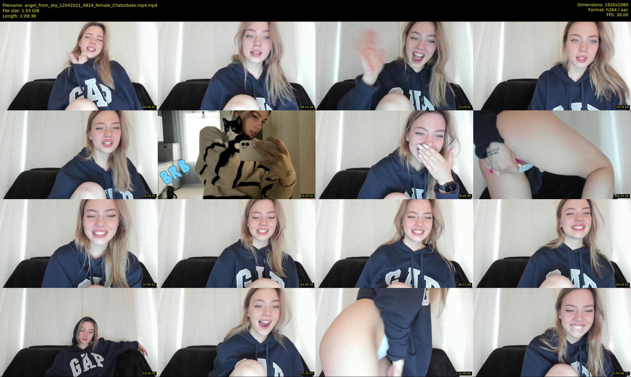 angel_from_sky — 70 minute Chaturbate female cam show recording, 1080p, Apr 12, 2021