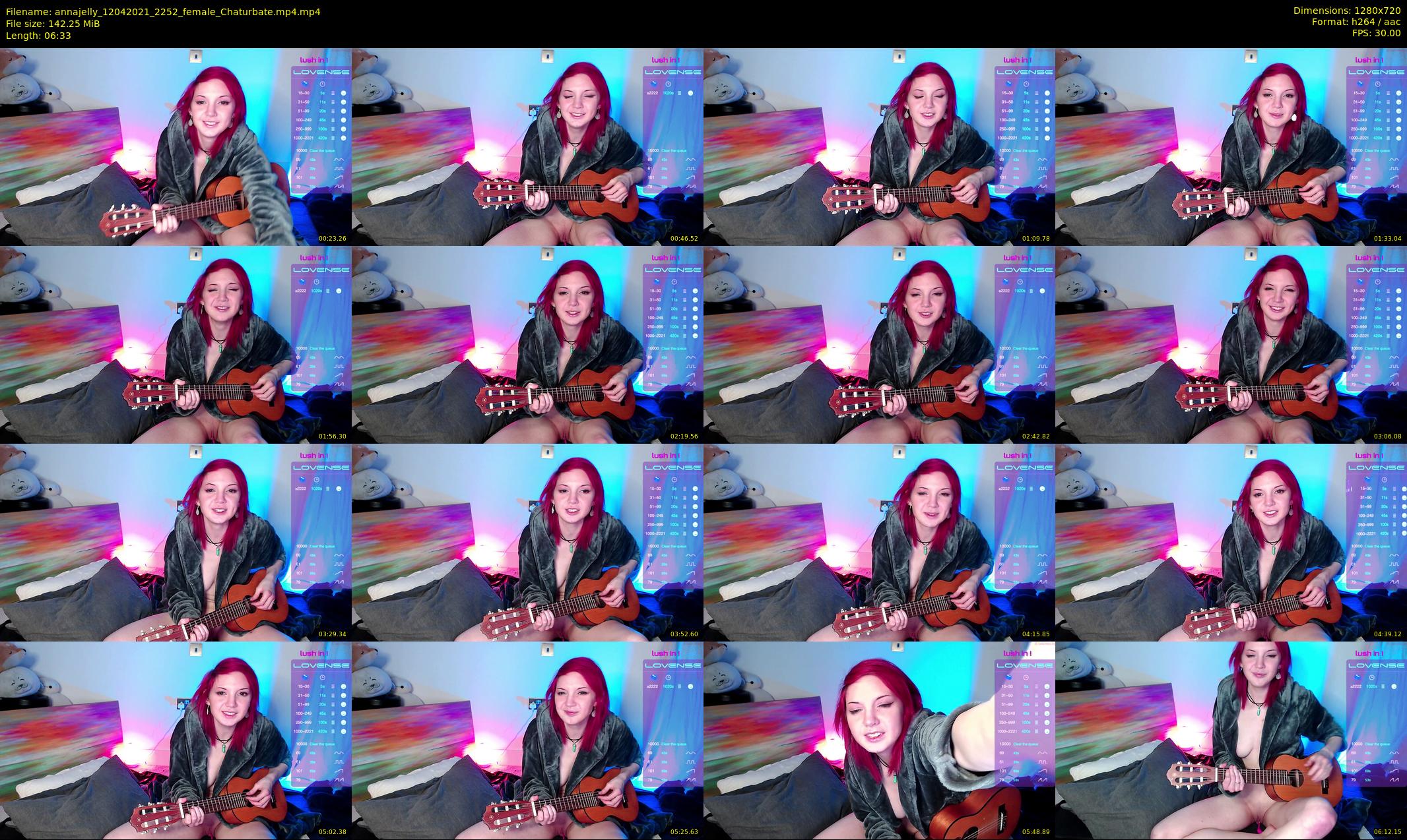 annajelly — 7 minute Chaturbate couple cam show recording, 720p, Apr 12, 2021