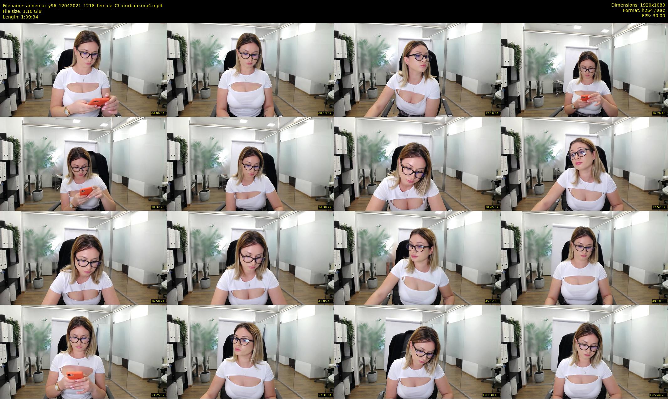 annemarry96 — 70 minute Chaturbate female cam show recording, 1080p, Apr 12, 2021