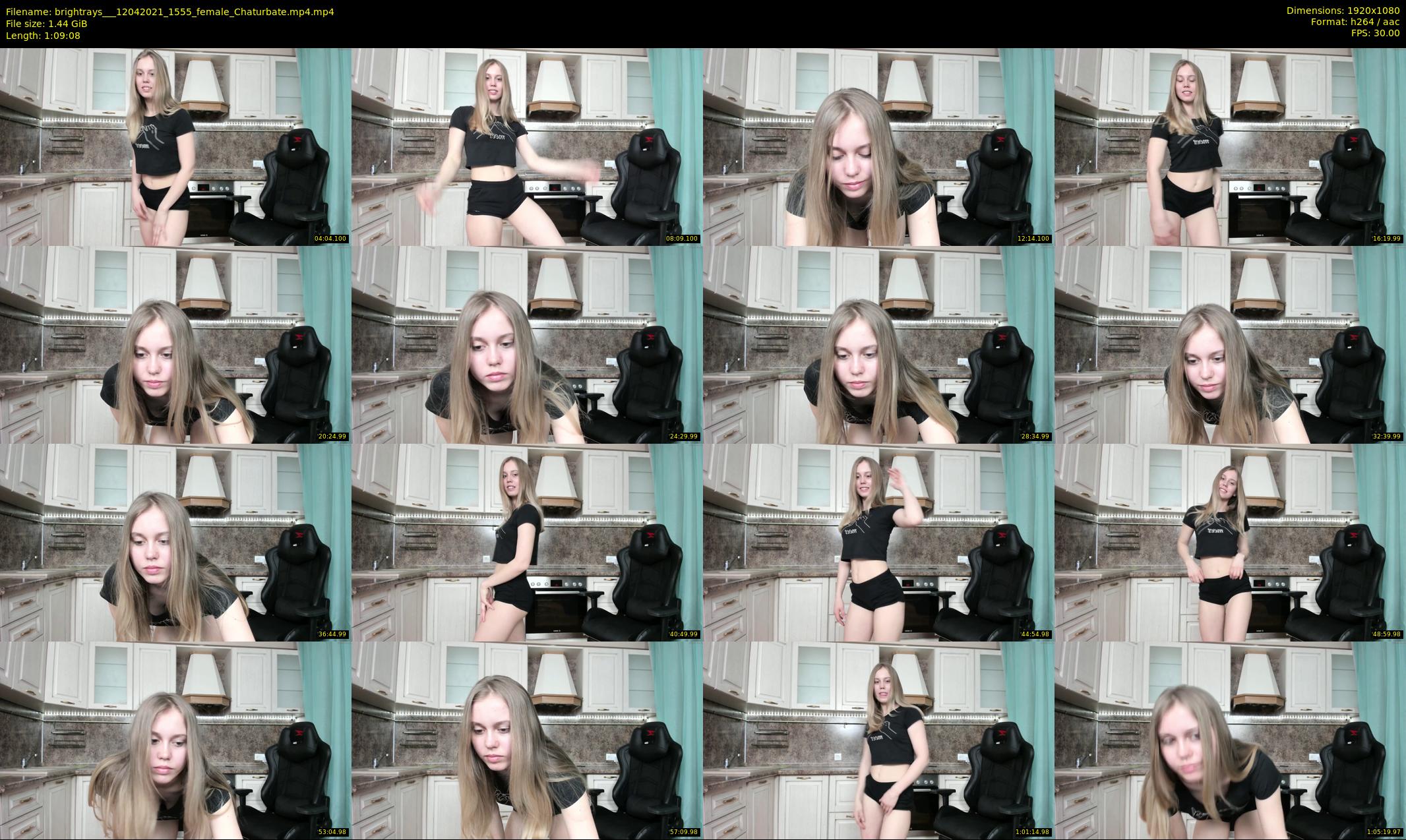 brightrays__ — 70 minute Chaturbate female cam show recording, 1080p, Apr 12, 2021