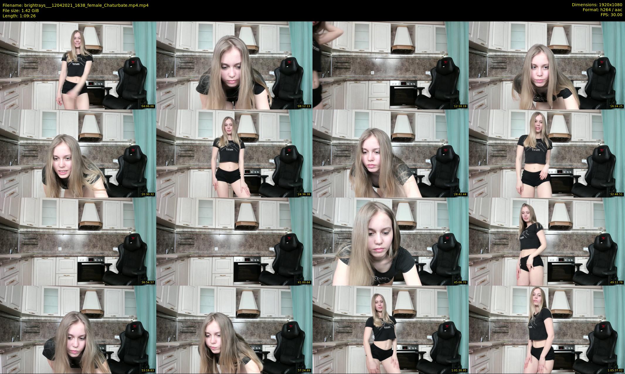 brightrays__ — 70 minute Chaturbate female cam show recording, 1080p, Apr 12, 2021